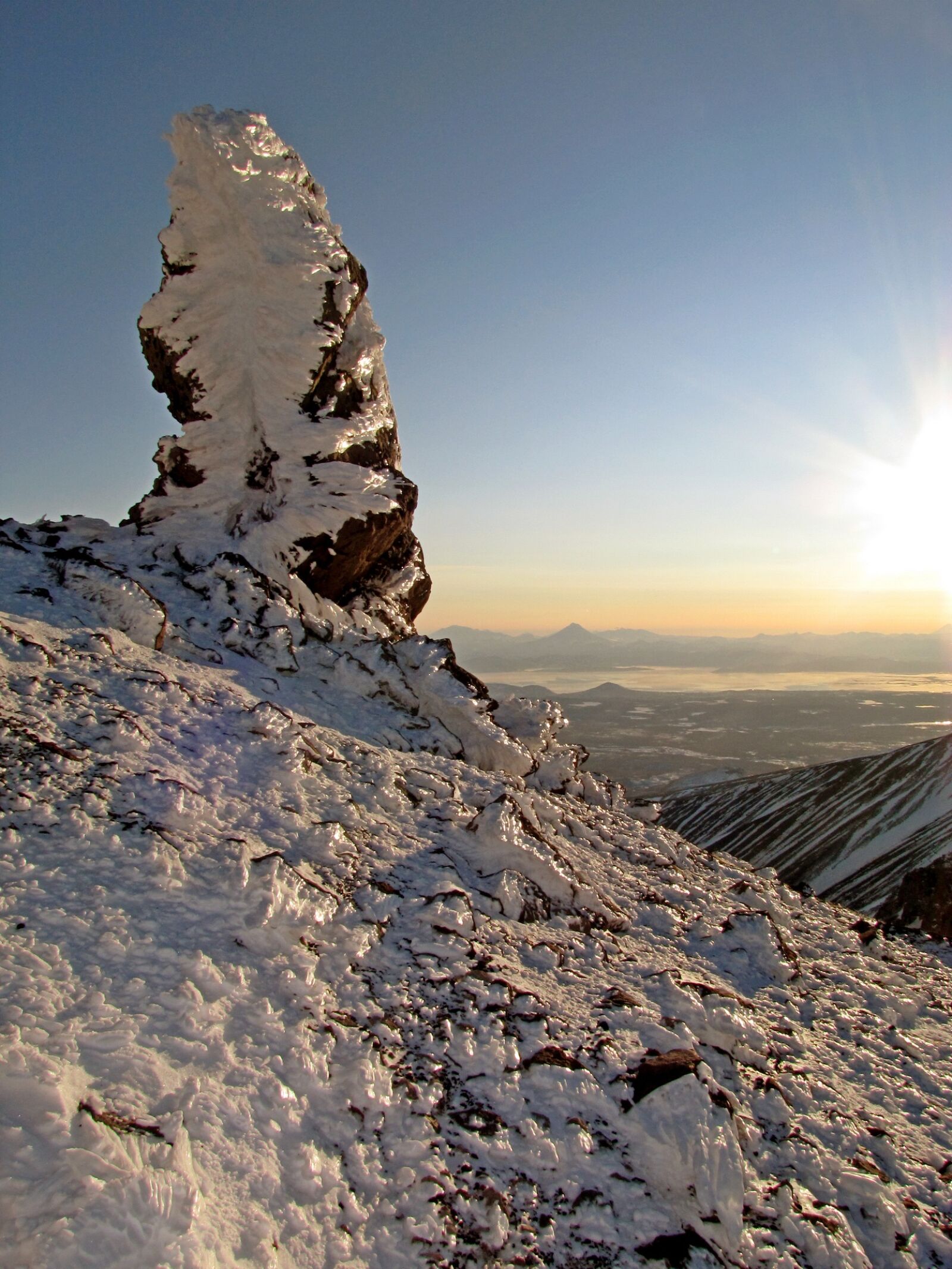 Canon PowerShot SX1 IS sample photo. Volcano, mountains, top photography