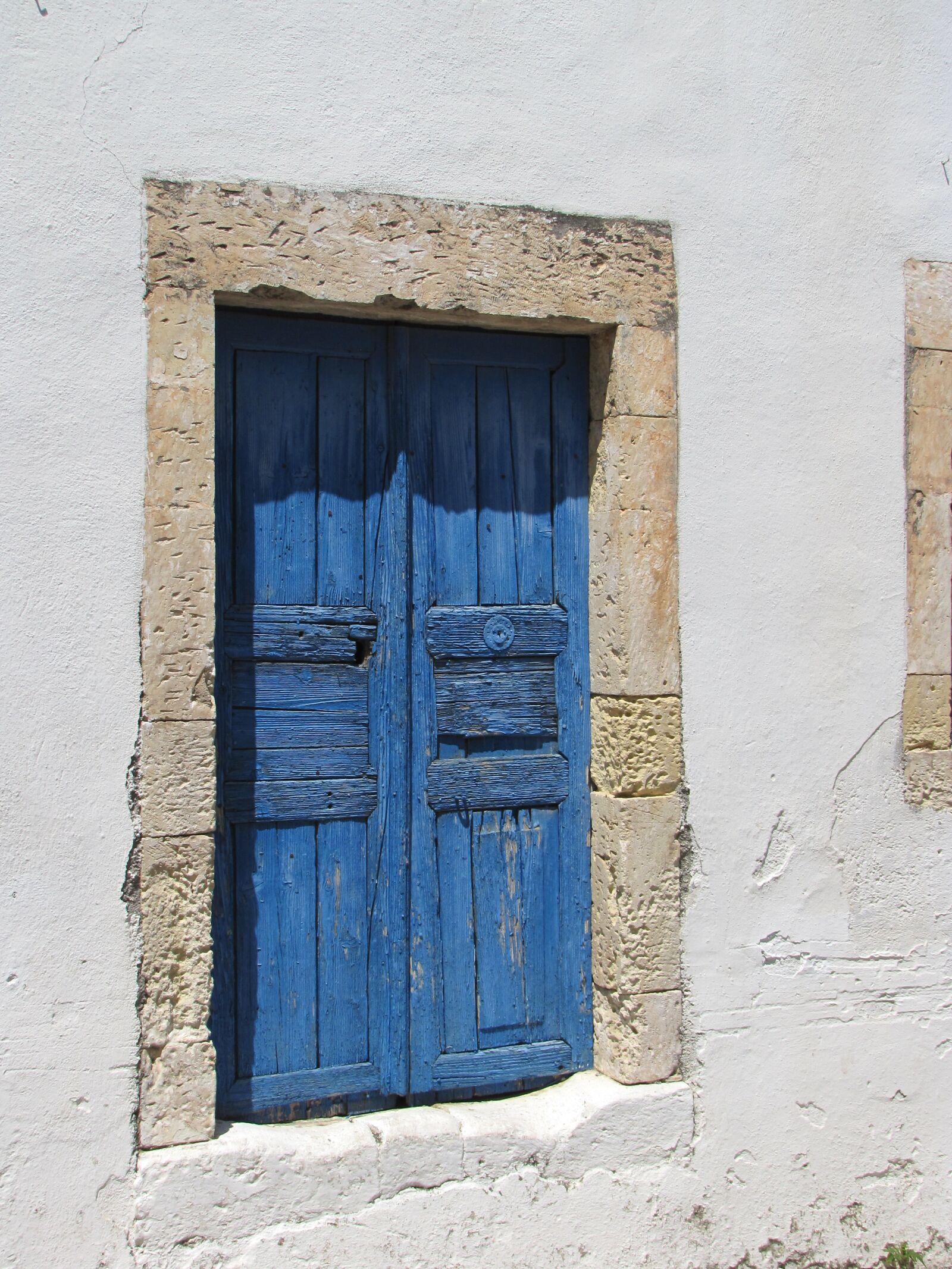 Canon PowerShot SX10 IS sample photo. Door, greece, blue photography