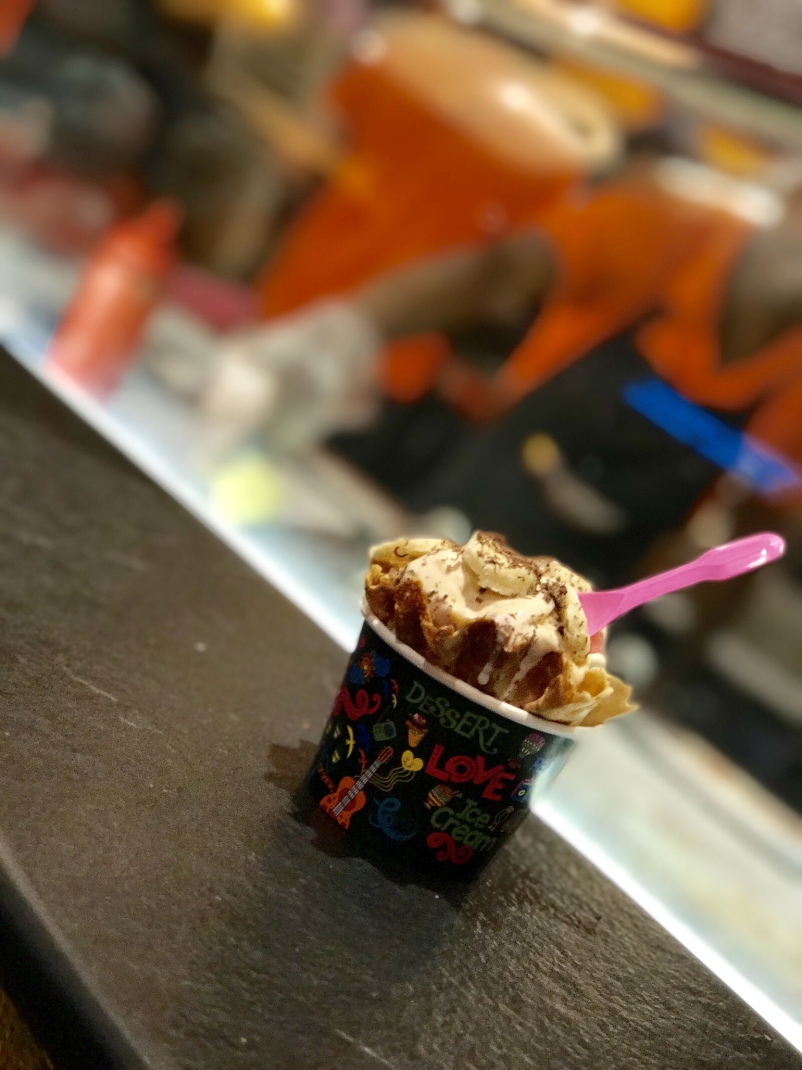 Apple iPhone 7 Plus sample photo. Icecream, so, stoned photography