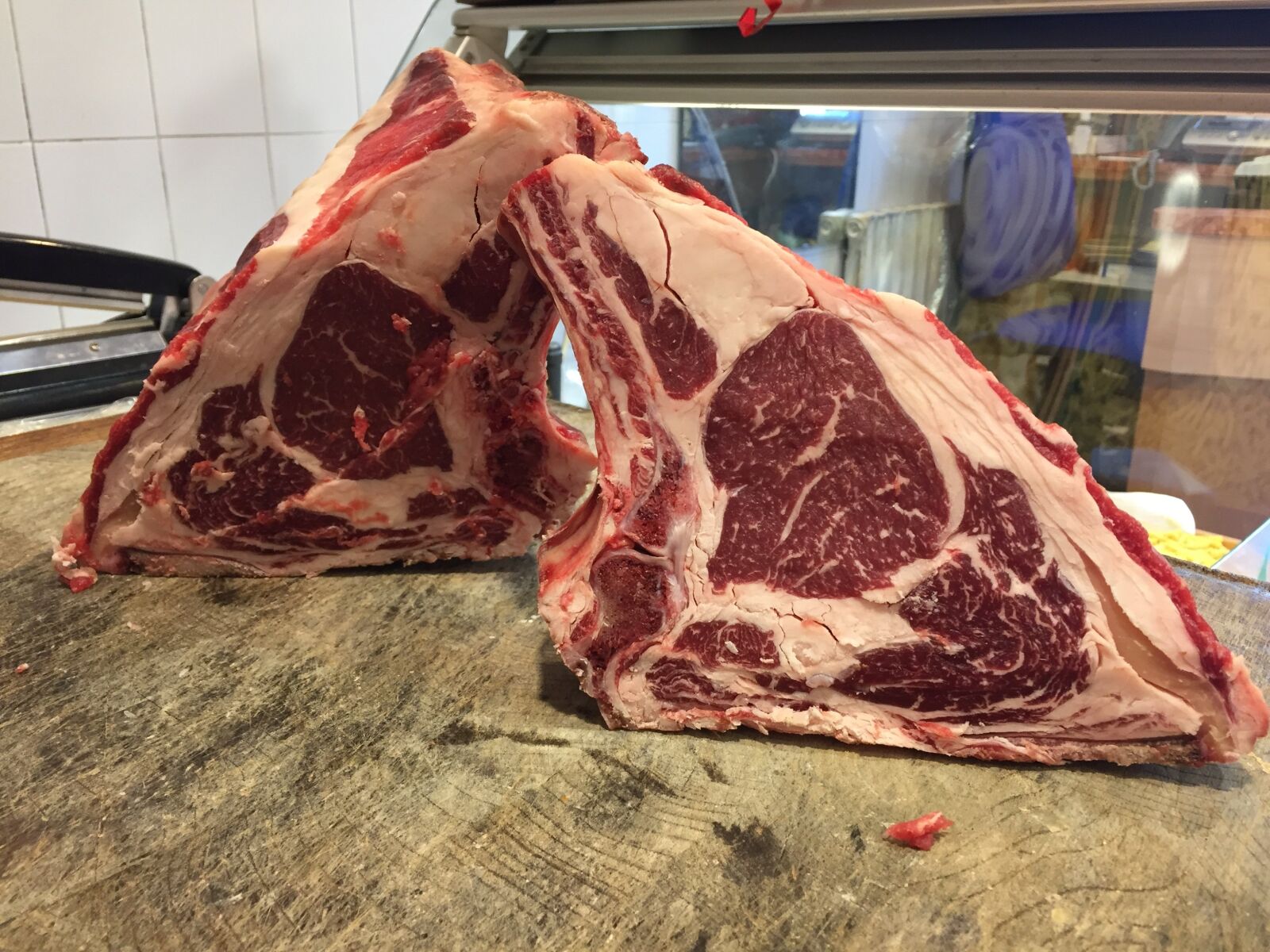 Apple iPhone 6 sample photo. Steak, meat, butcher's shop photography