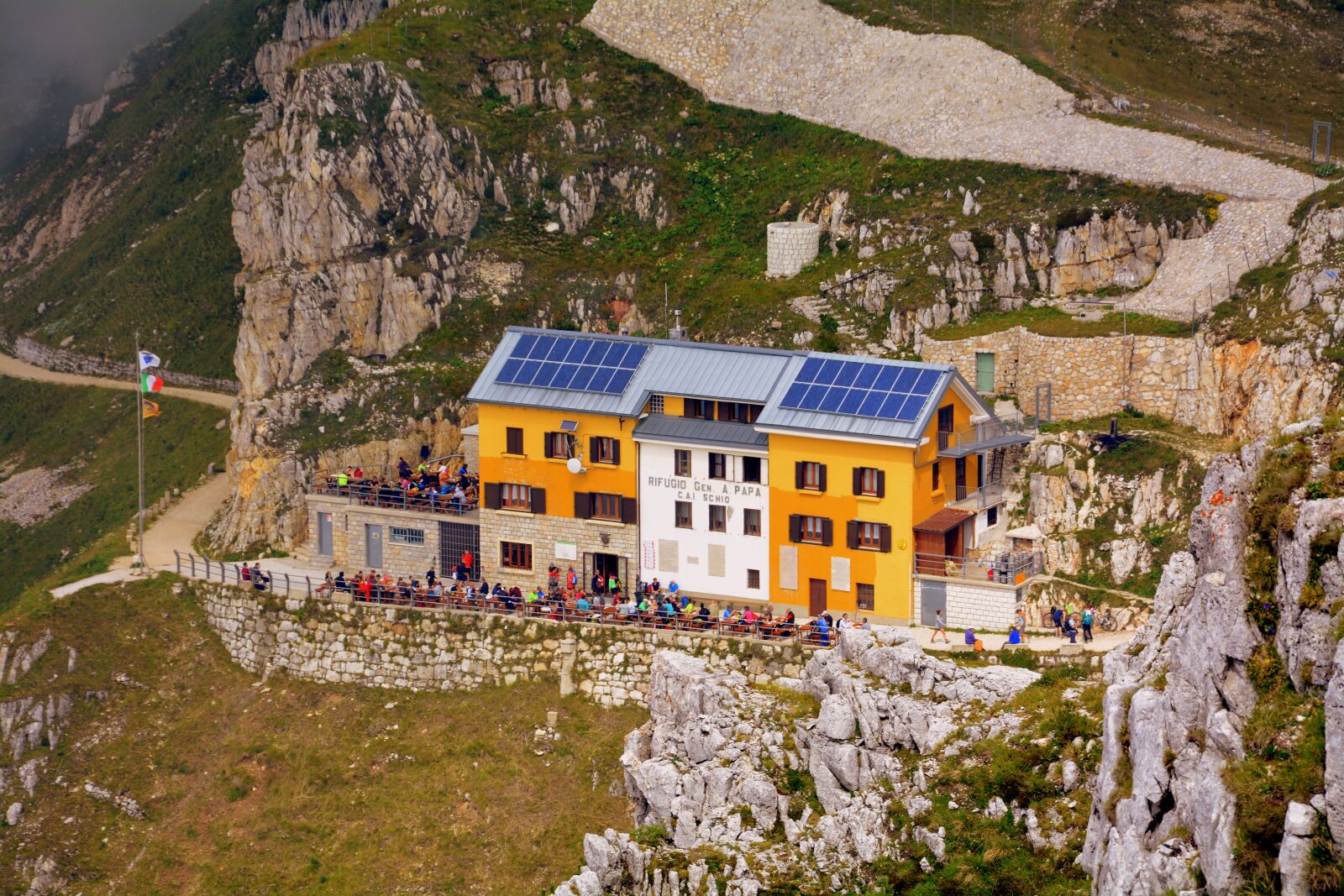 Nikon D7100 sample photo. Refuge, pasubio, italy photography