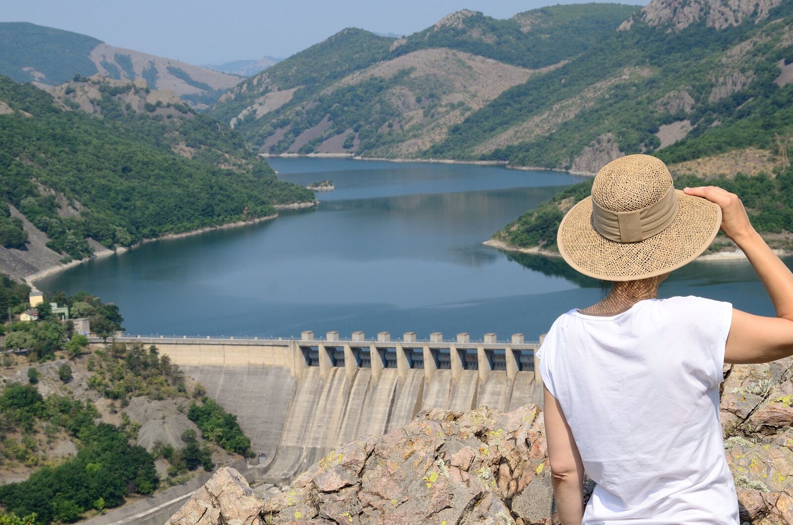 Nikon D7000 sample photo. Dam, water, nature photography