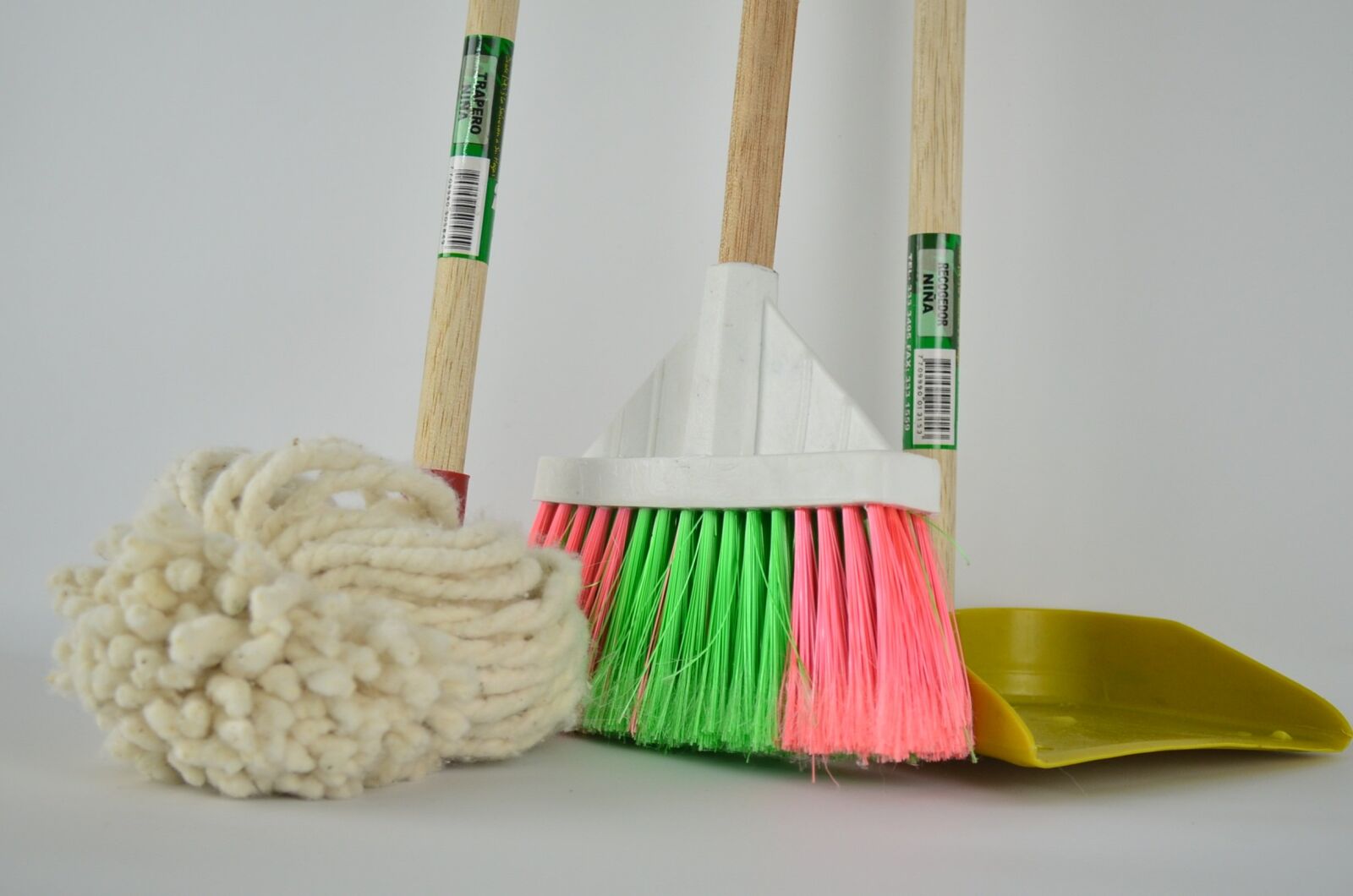 Nikon D5100 sample photo. Broom, ragpicker, mop photography