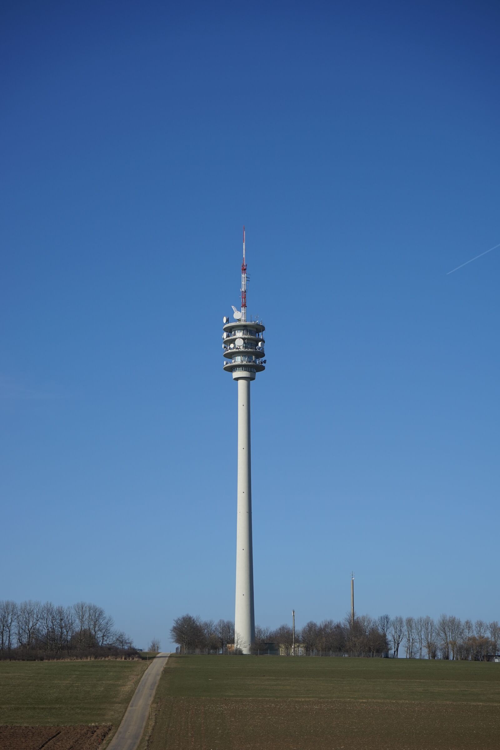 Sony a7 sample photo. Radio tower, aufhausen, tower photography