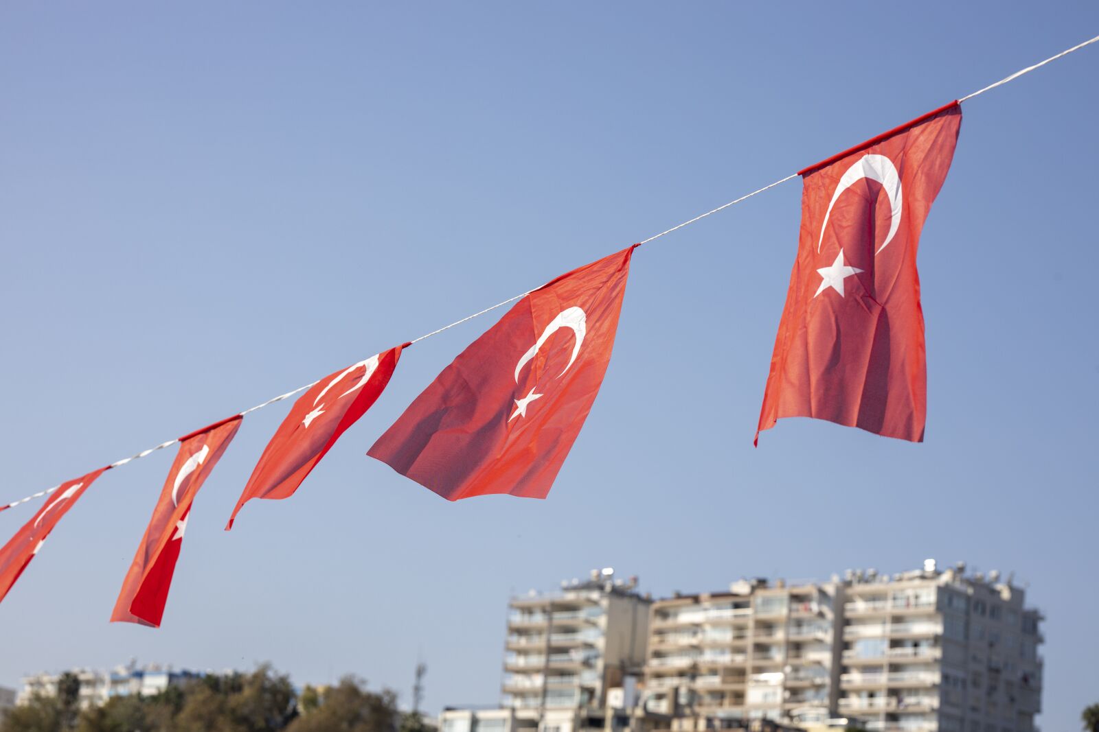 Canon RF 85mm F1.2L USM sample photo. Turkish flag, flag, celebration photography
