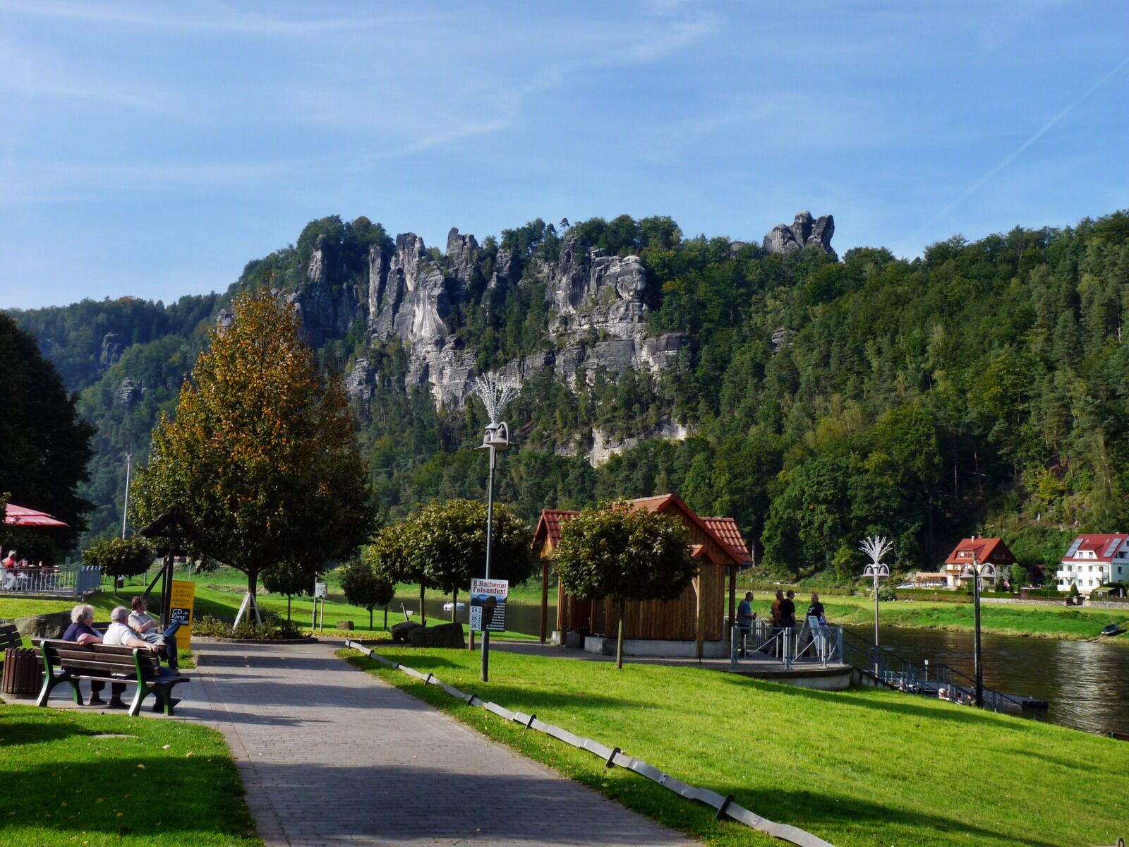 Panasonic Lumix DMC-FZ28 sample photo. Rock, bastei, elbe photography