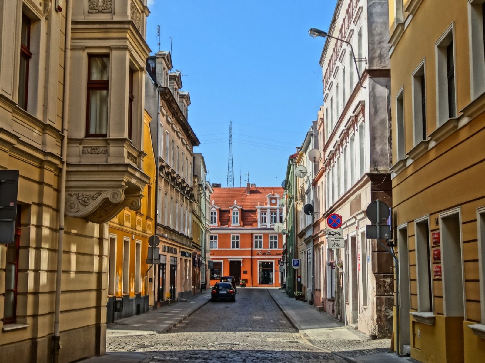 Sony Cyber-shot DSC-HX20V sample photo. Jezuicka street, bydgoszcz, poland photography