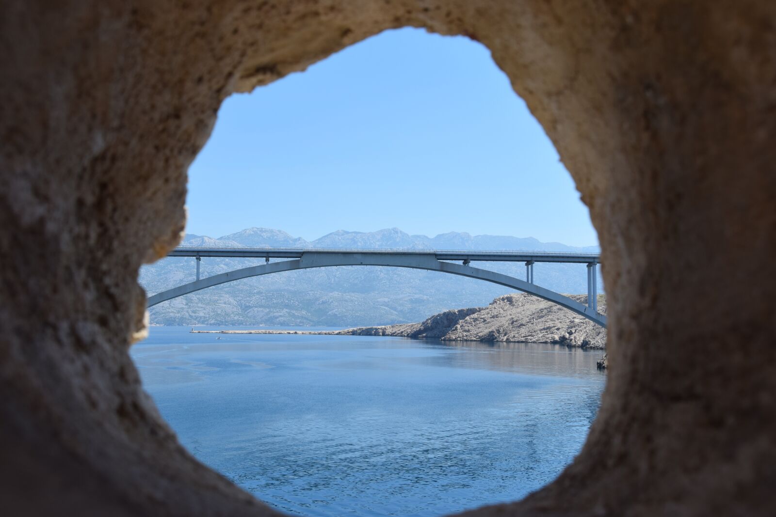 Nikon D5300 sample photo. Hole, bridge, sky photography