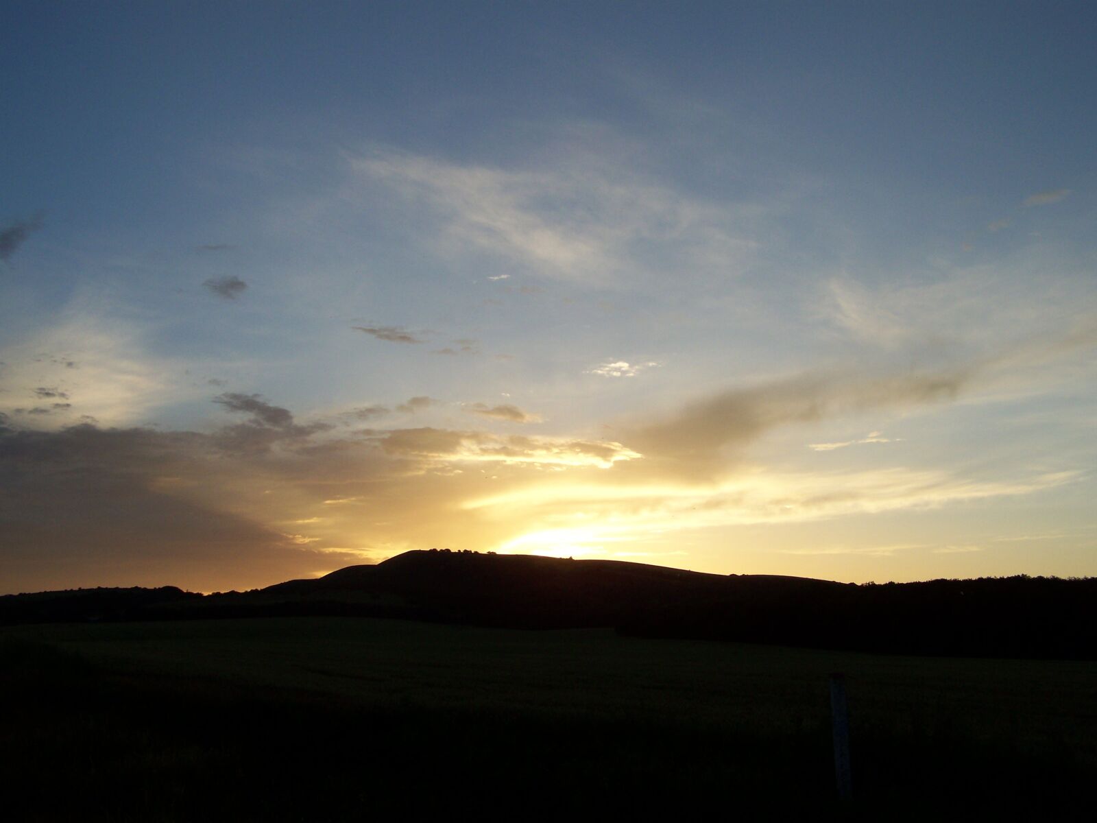 Kodak EASYSHARE ZD710 ZOOM DIGITAL CAMERA sample photo. Mountain, sunset, summer photography