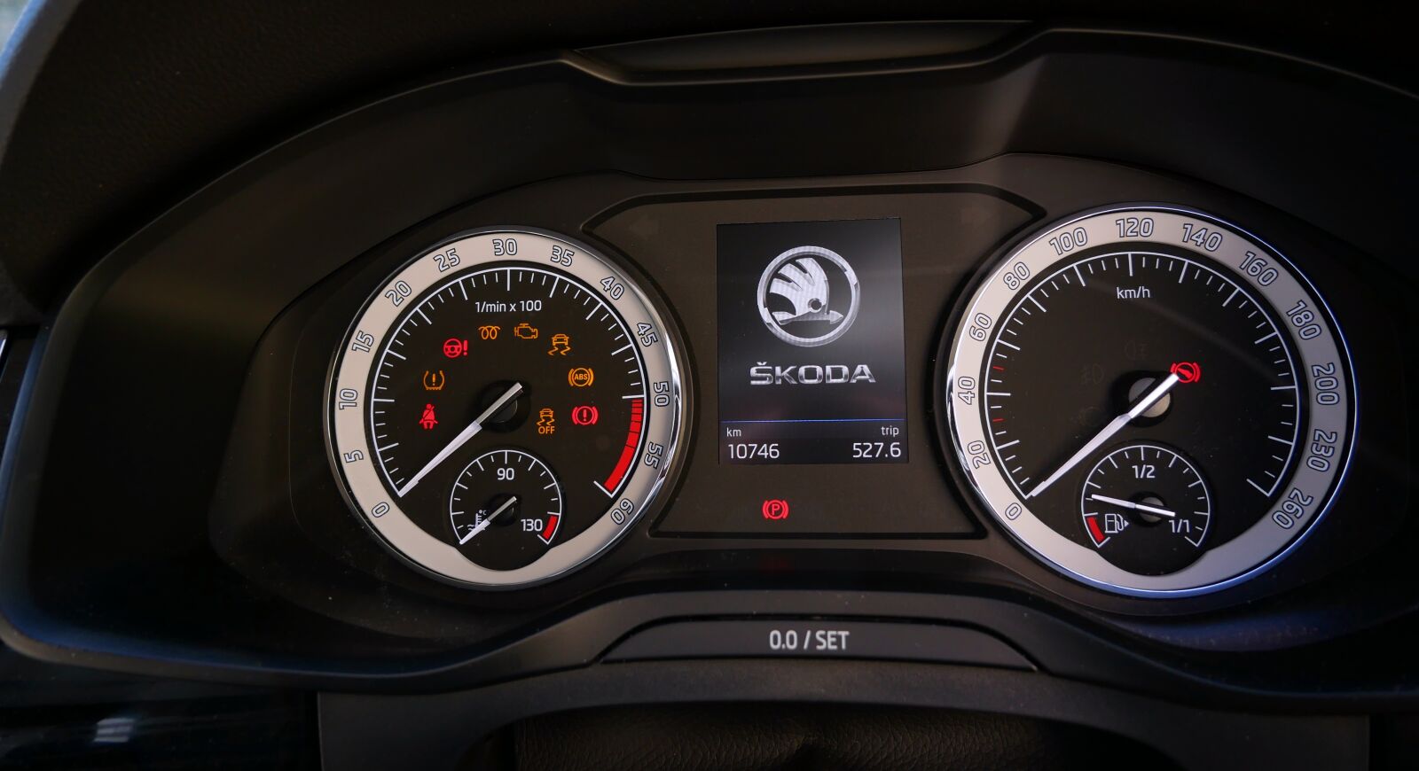 Panasonic Lumix G Vario 12-60mm F3.5-5.6 ASPH Power OIS sample photo. Dashboard, car, speedometer photography