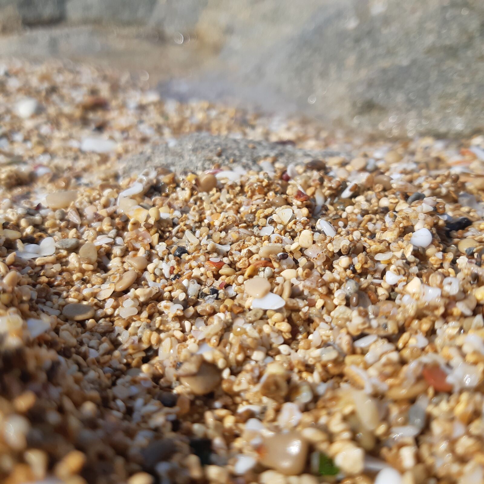 Samsung Galaxy A8(2018) sample photo. Beach, stone, stones photography