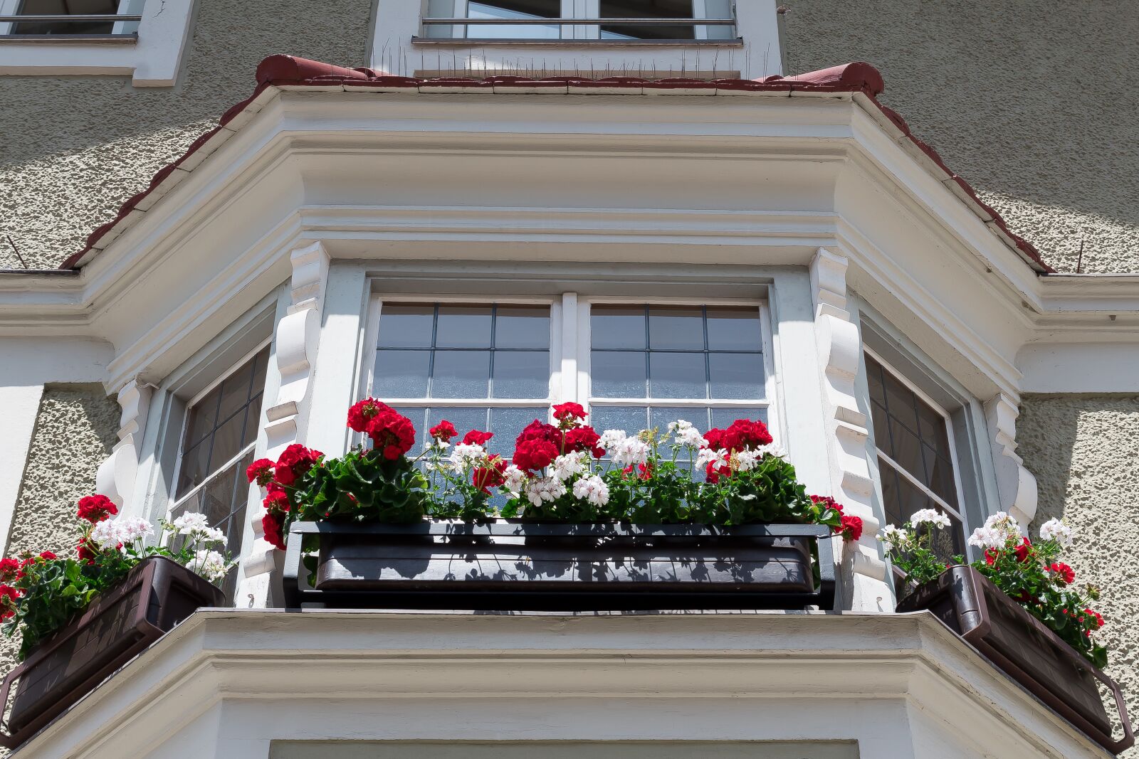 Canon EOS 1300D (EOS Rebel T6 / EOS Kiss X80) sample photo. House, bay window, floral photography