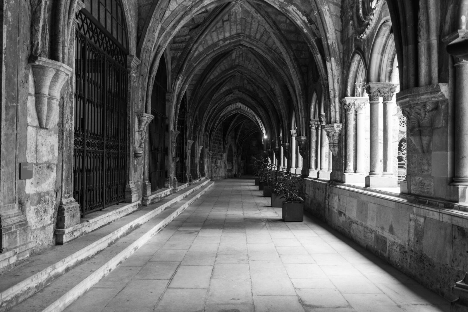 Nikon D7100 sample photo. Cloister, church, architecture photography