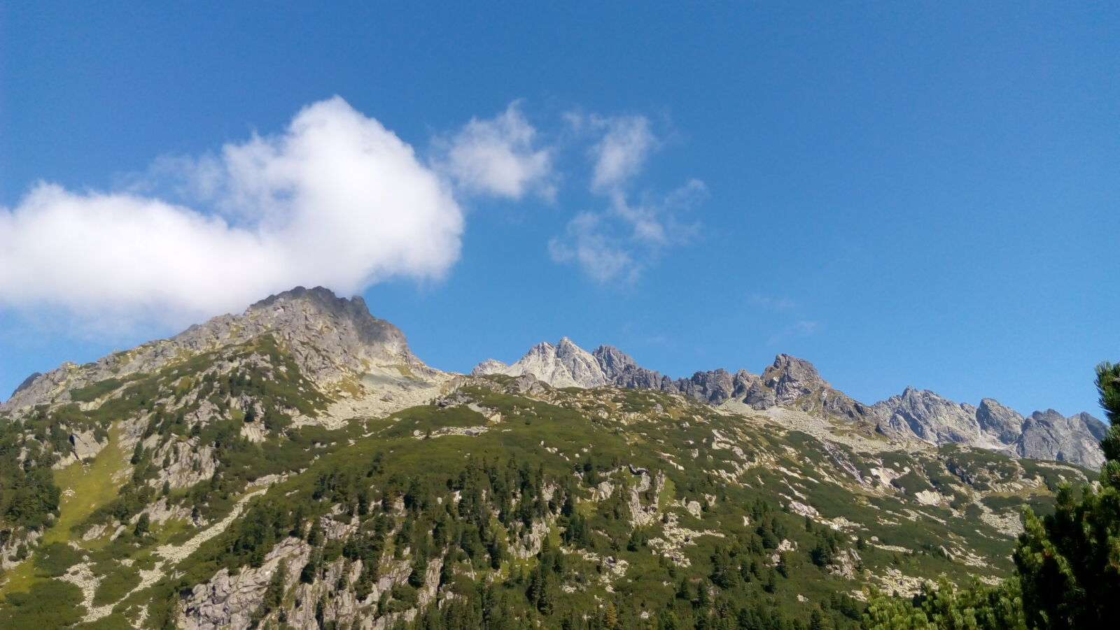 Lenovo P70-A sample photo. Clouds, high, tatras, mountains photography