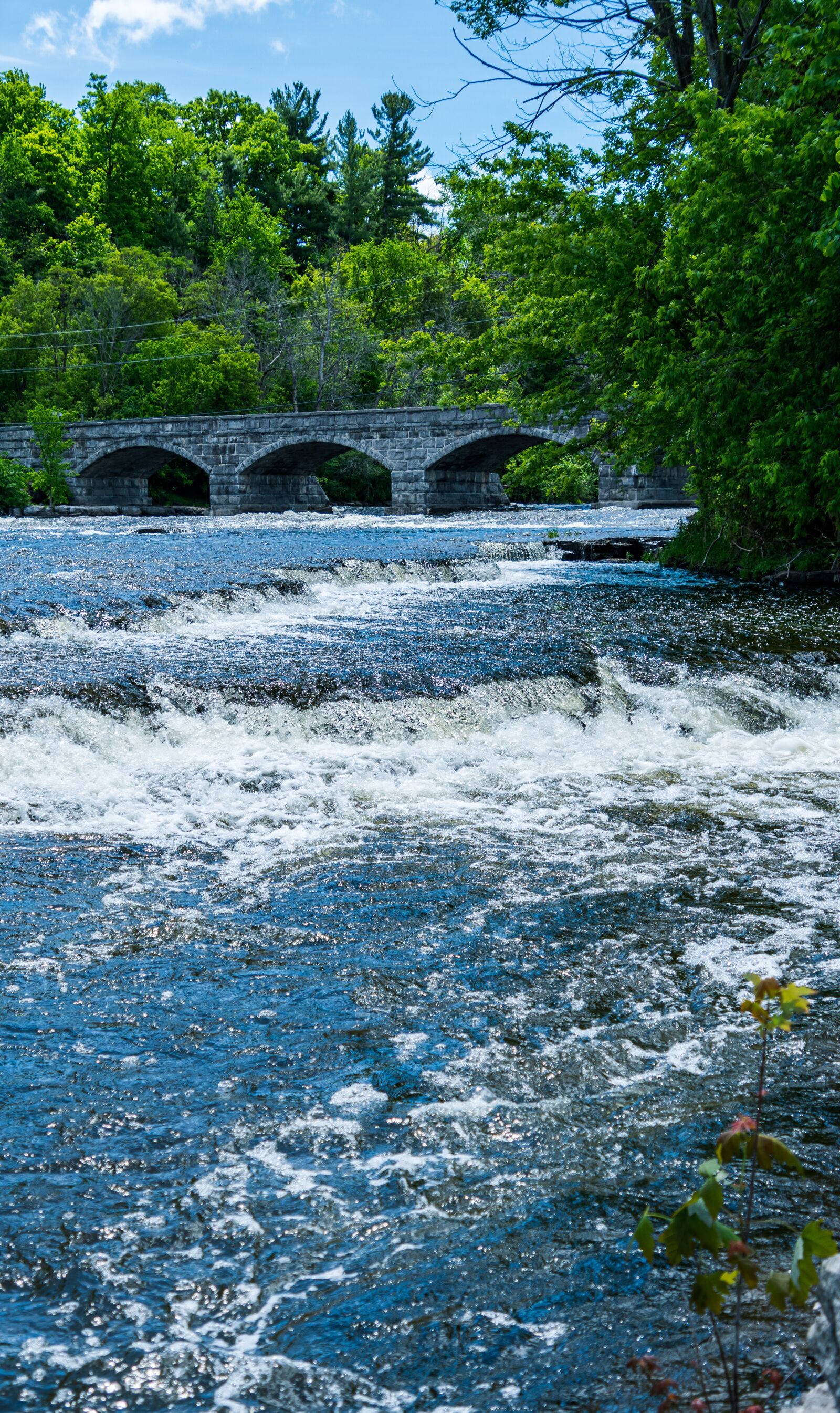 Nikon D500 sample photo. Pakenham ontario, stone bridge photography