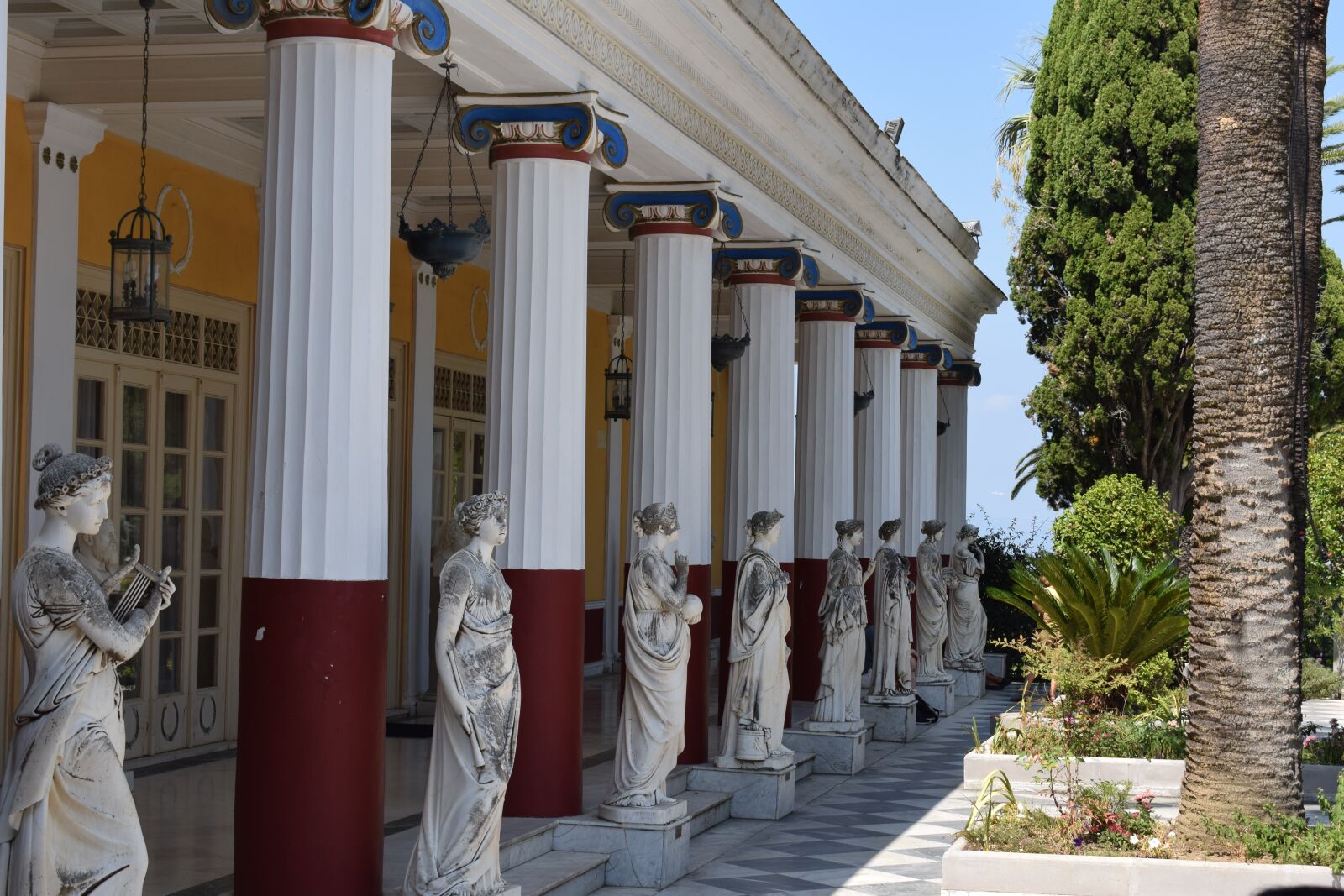 Nikon D3300 sample photo. Statues, marble, mosaic photography