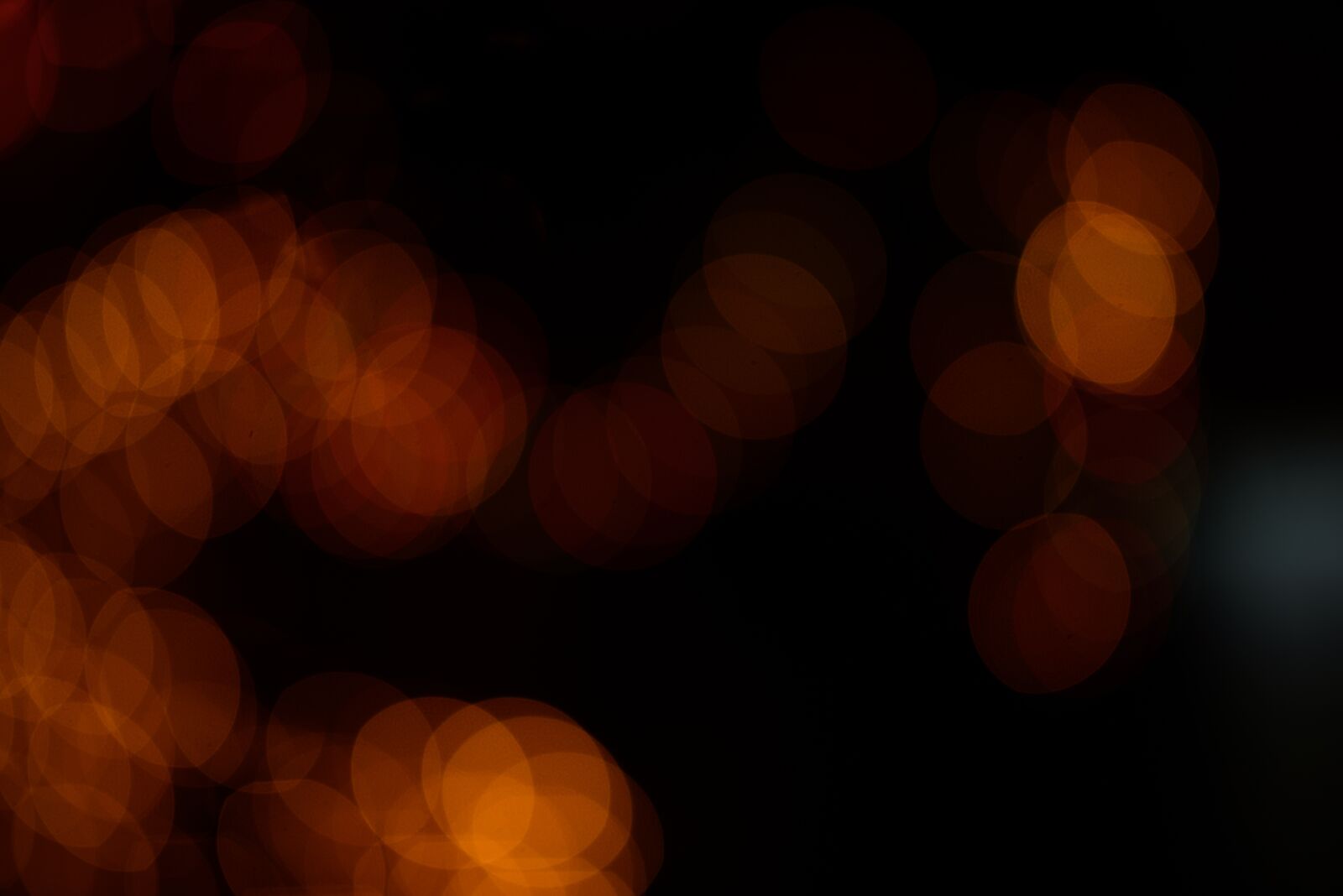 Nikon D810 sample photo. Bokeh, balls, orange photography