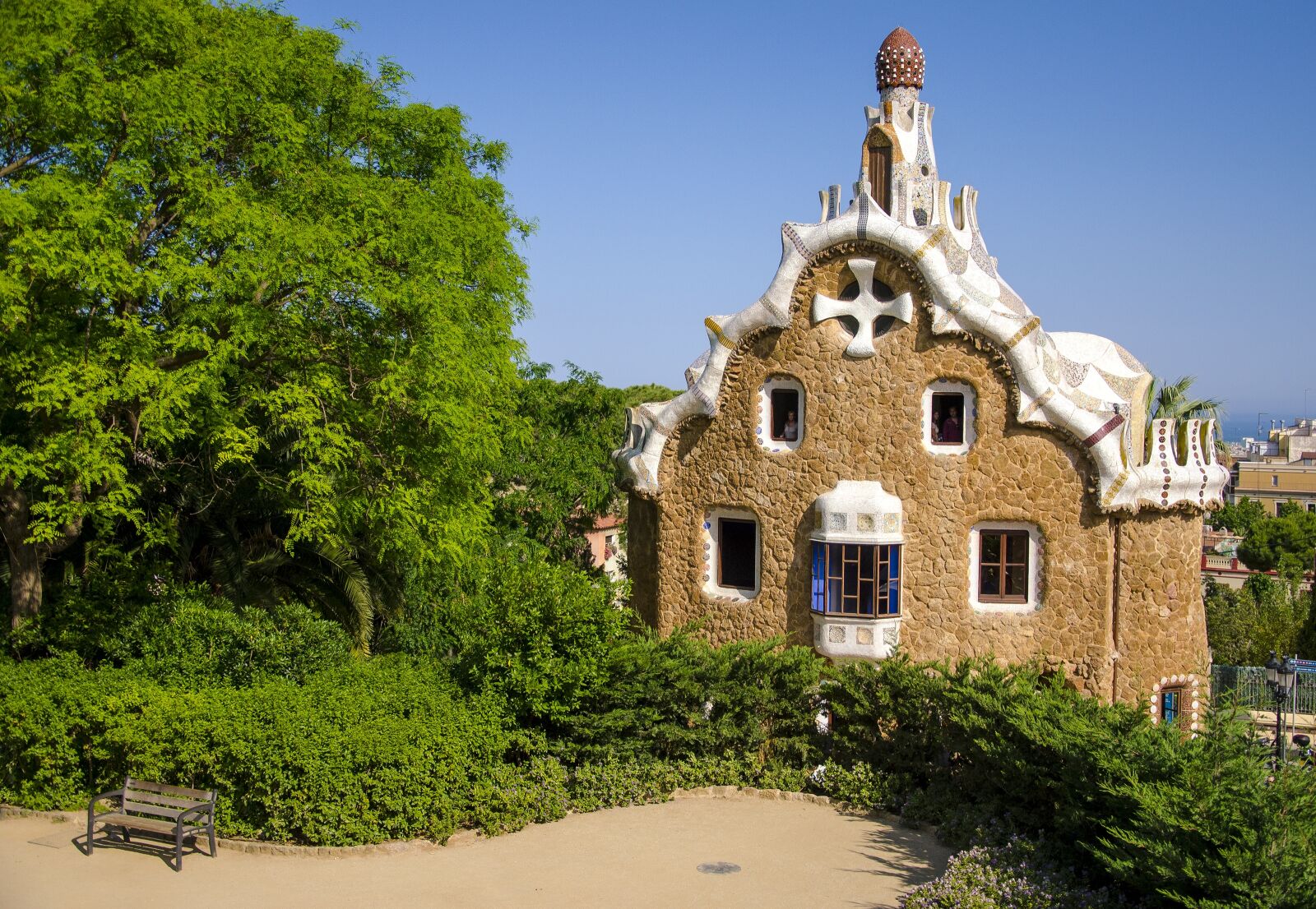 Nikon D7000 sample photo. Guell park, barcelona, spain photography
