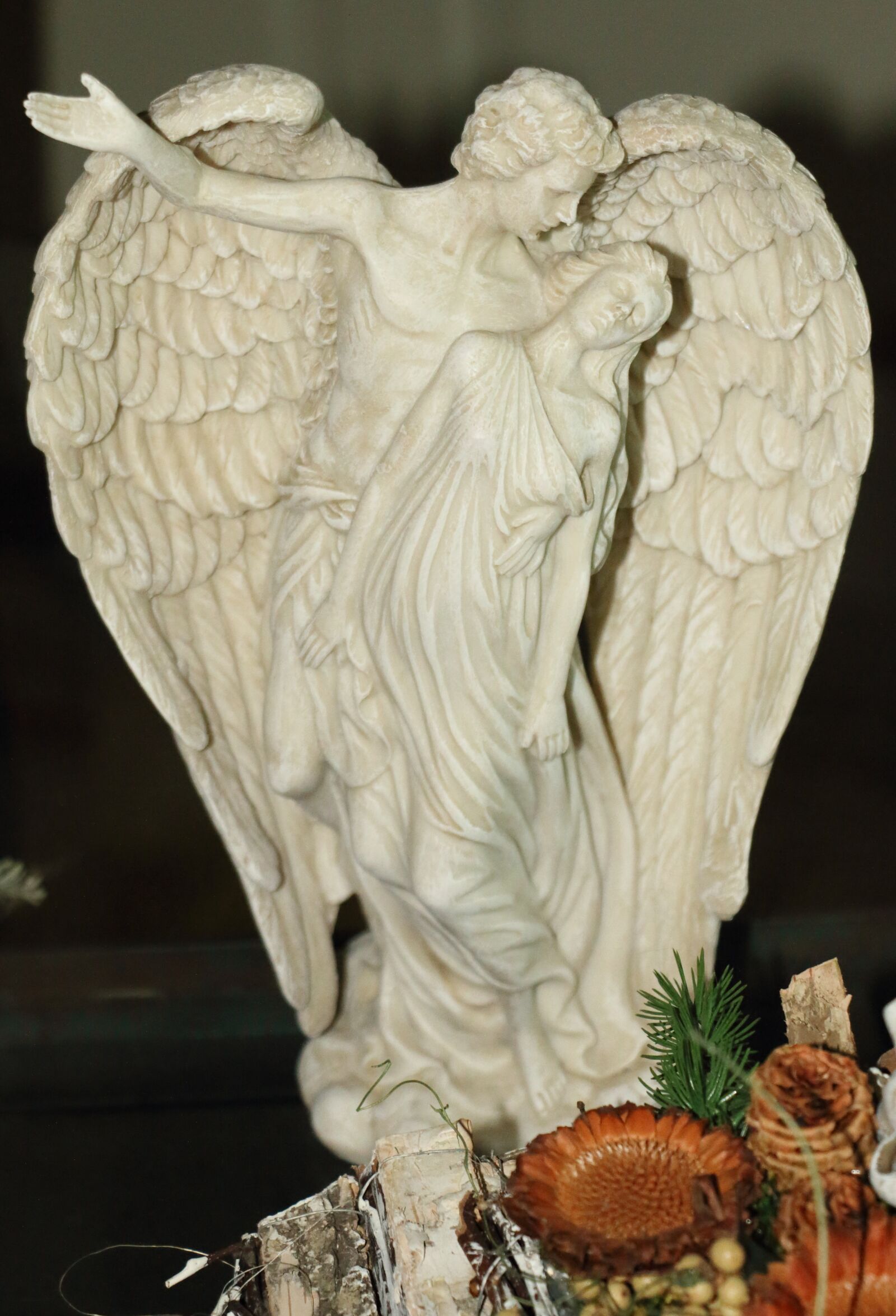 Canon EOS 70D sample photo. Angel, mystery, sculpture photography