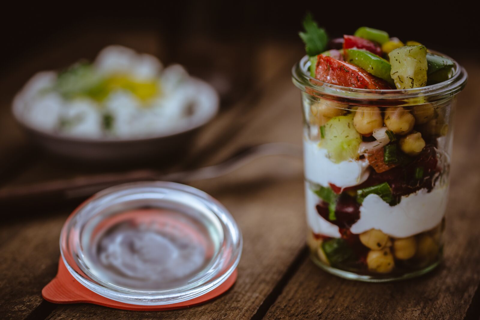 Canon EOS 6D sample photo. The church peas, salad photography