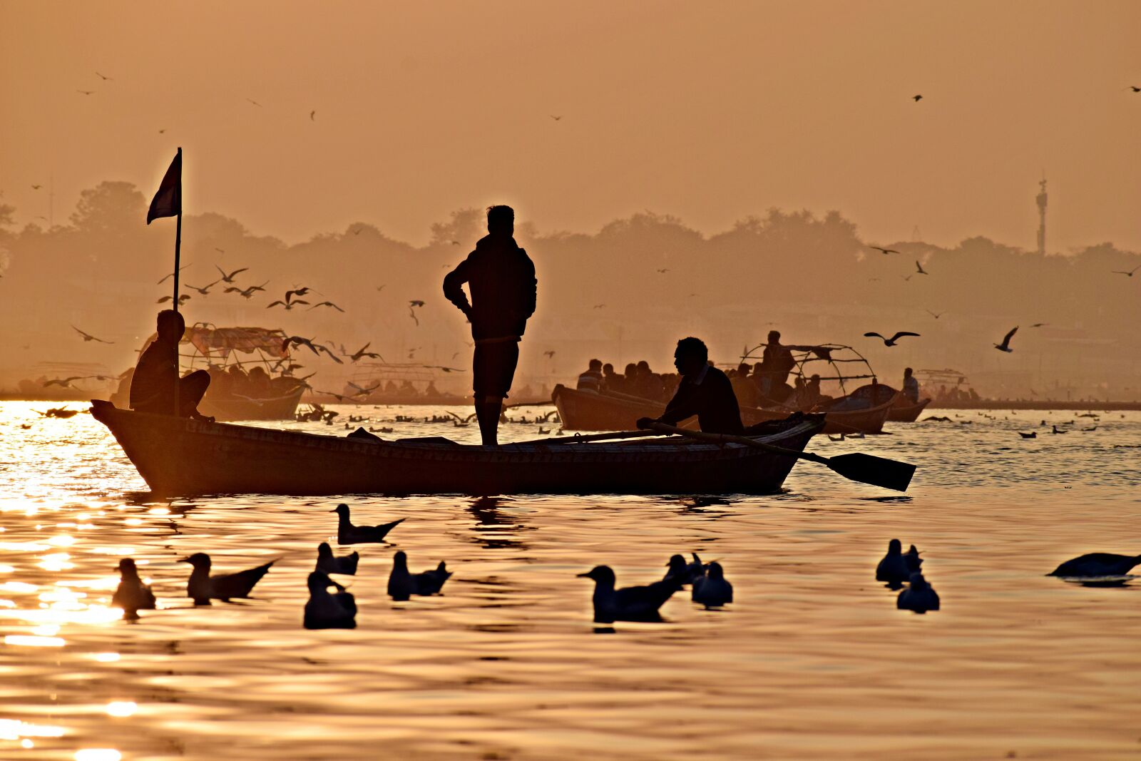 Nikon D3300 sample photo. Pragraj, ganges, river photography