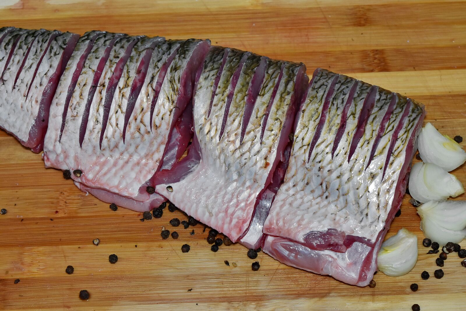 Nikon D5500 sample photo. Fillet, fish, freshwater fish photography