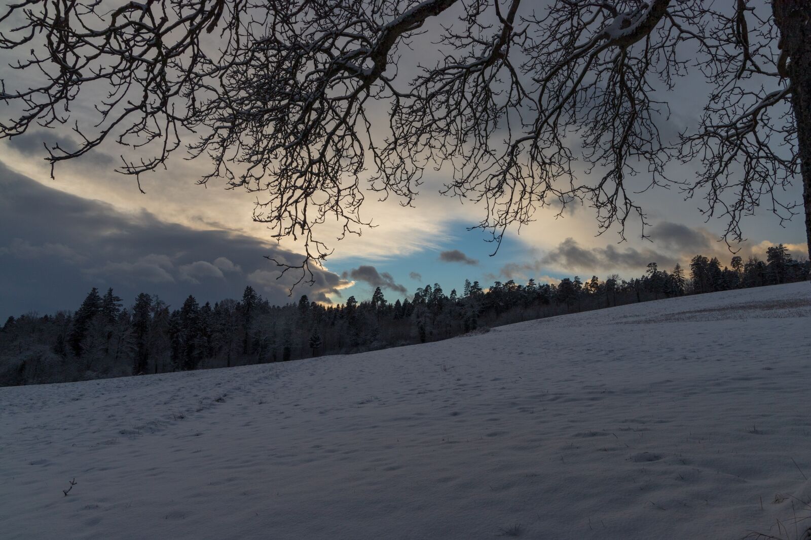 Canon EOS 6D Mark II sample photo. Wide, wintry, sky photography