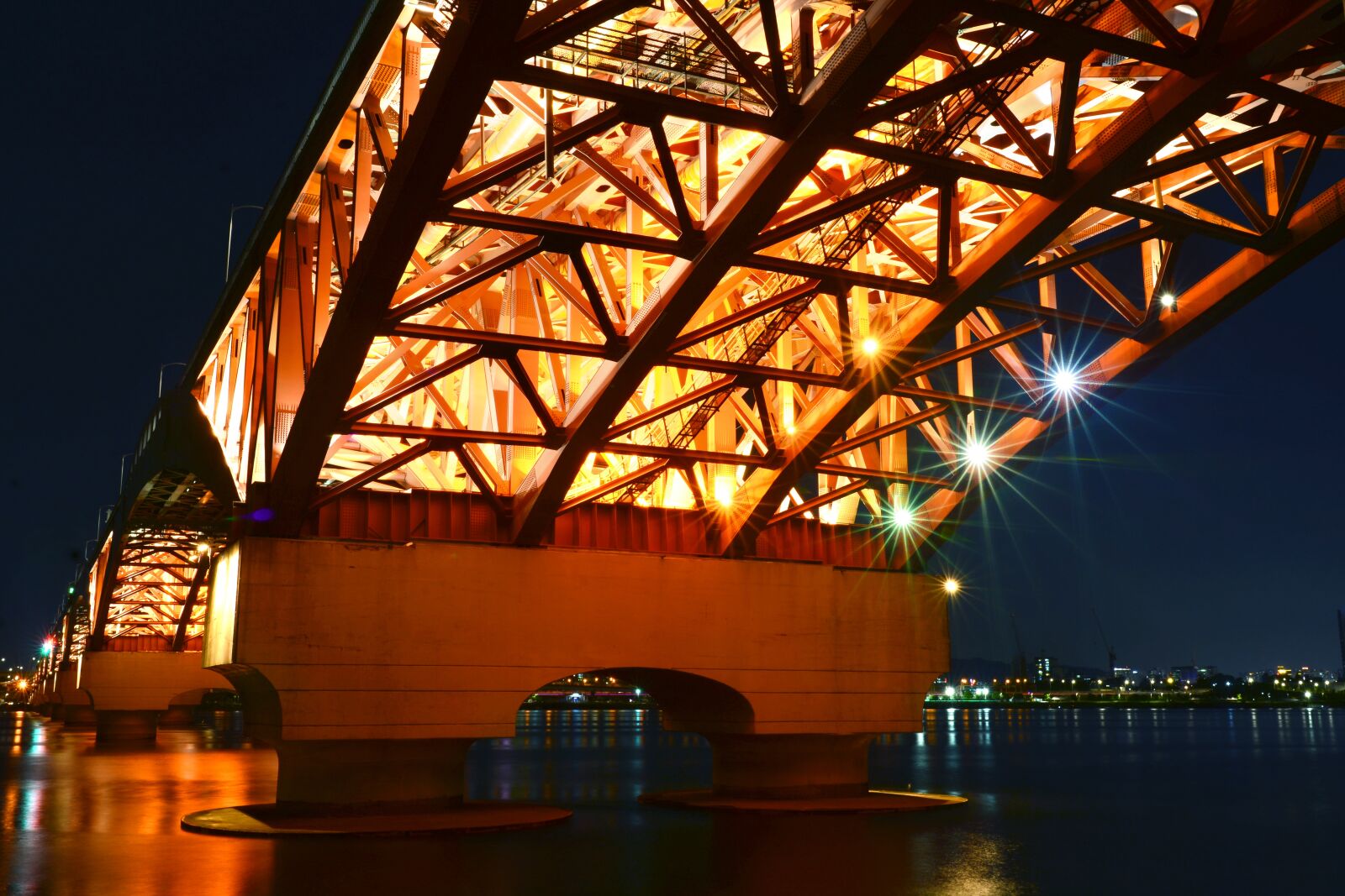 Nikon D7100 sample photo. Bridge, korea, republic of photography