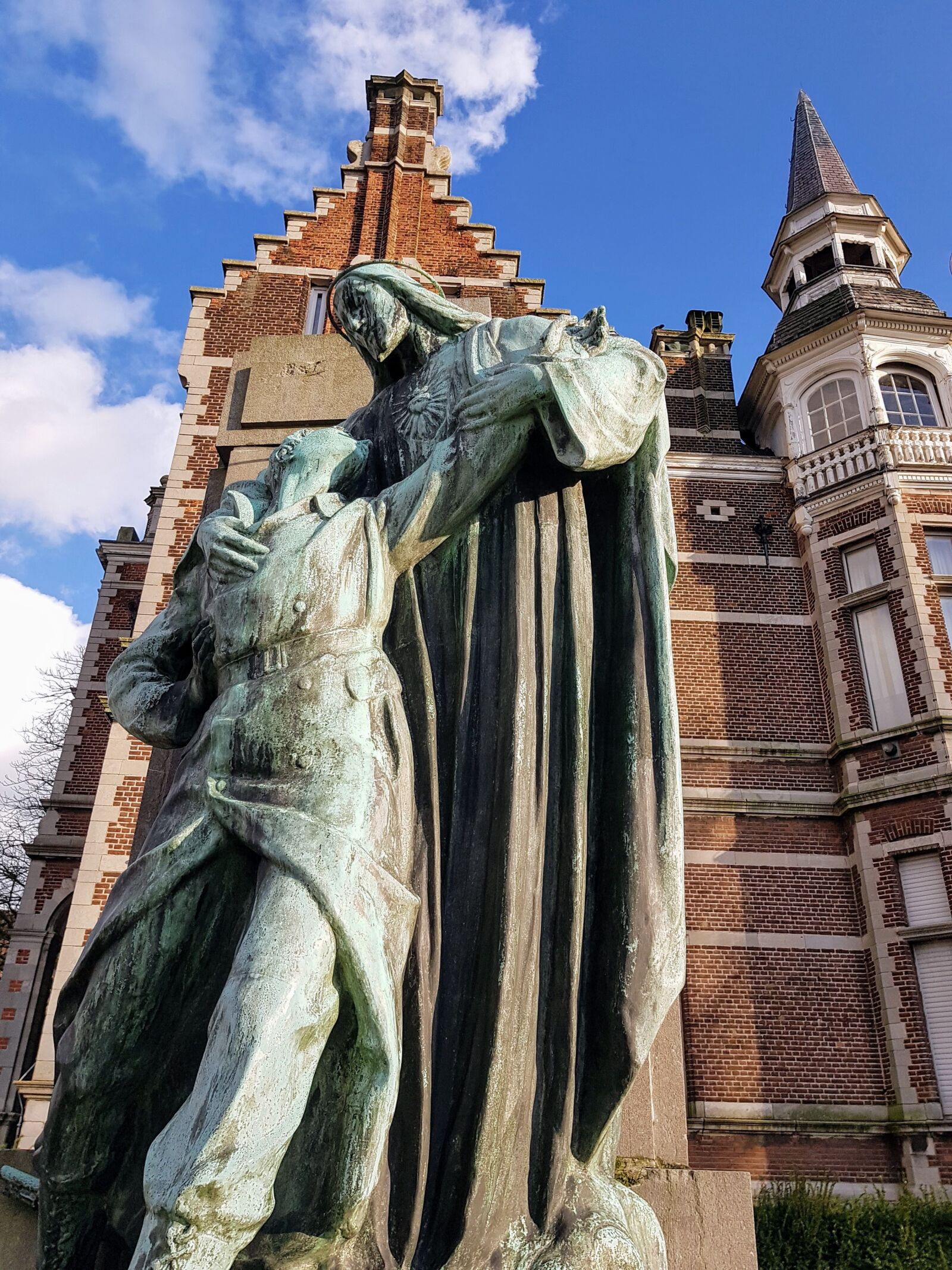 Samsung Galaxy S7 Edge sample photo. Statue, travel, architecture photography