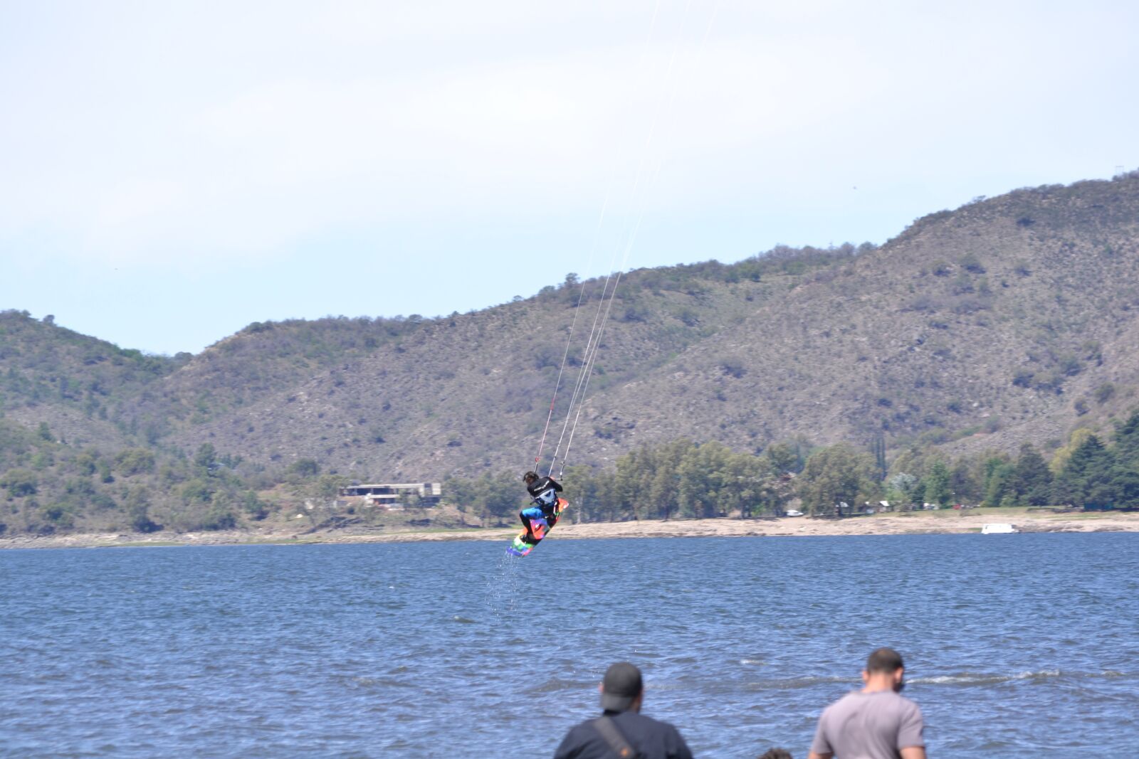 Nikon D3100 sample photo. Lake, kite surf, wind photography