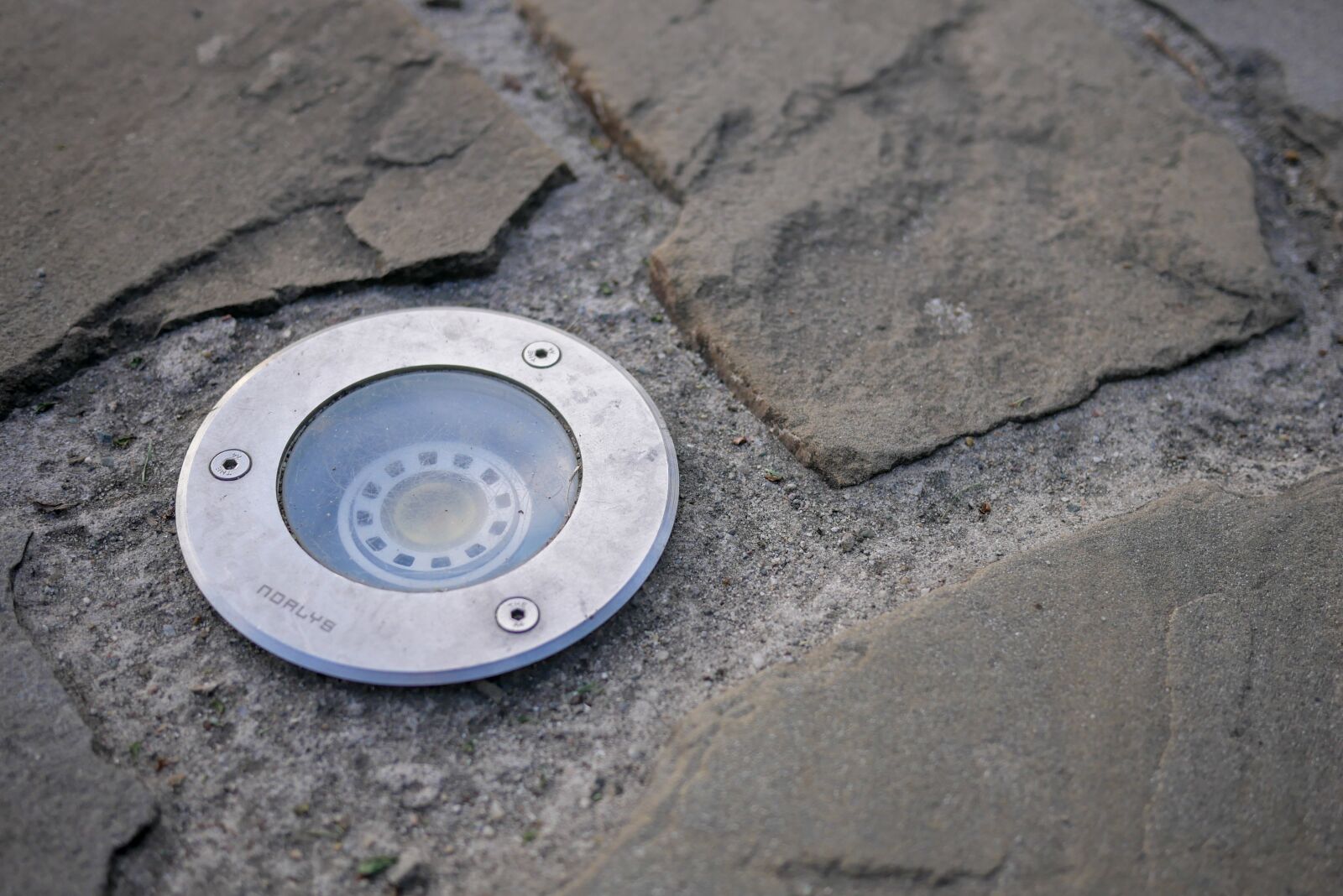 LUMIX G 20/F1.7 II sample photo. The stones, gray, walkway photography