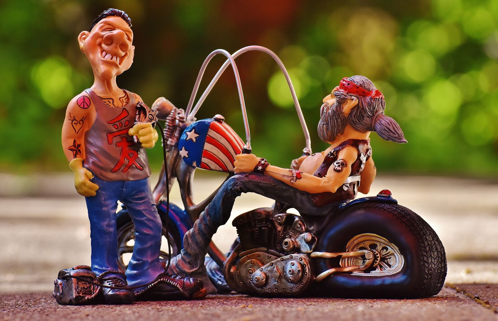 Nikon D7200 sample photo. Tattoo artist, figures, biker photography