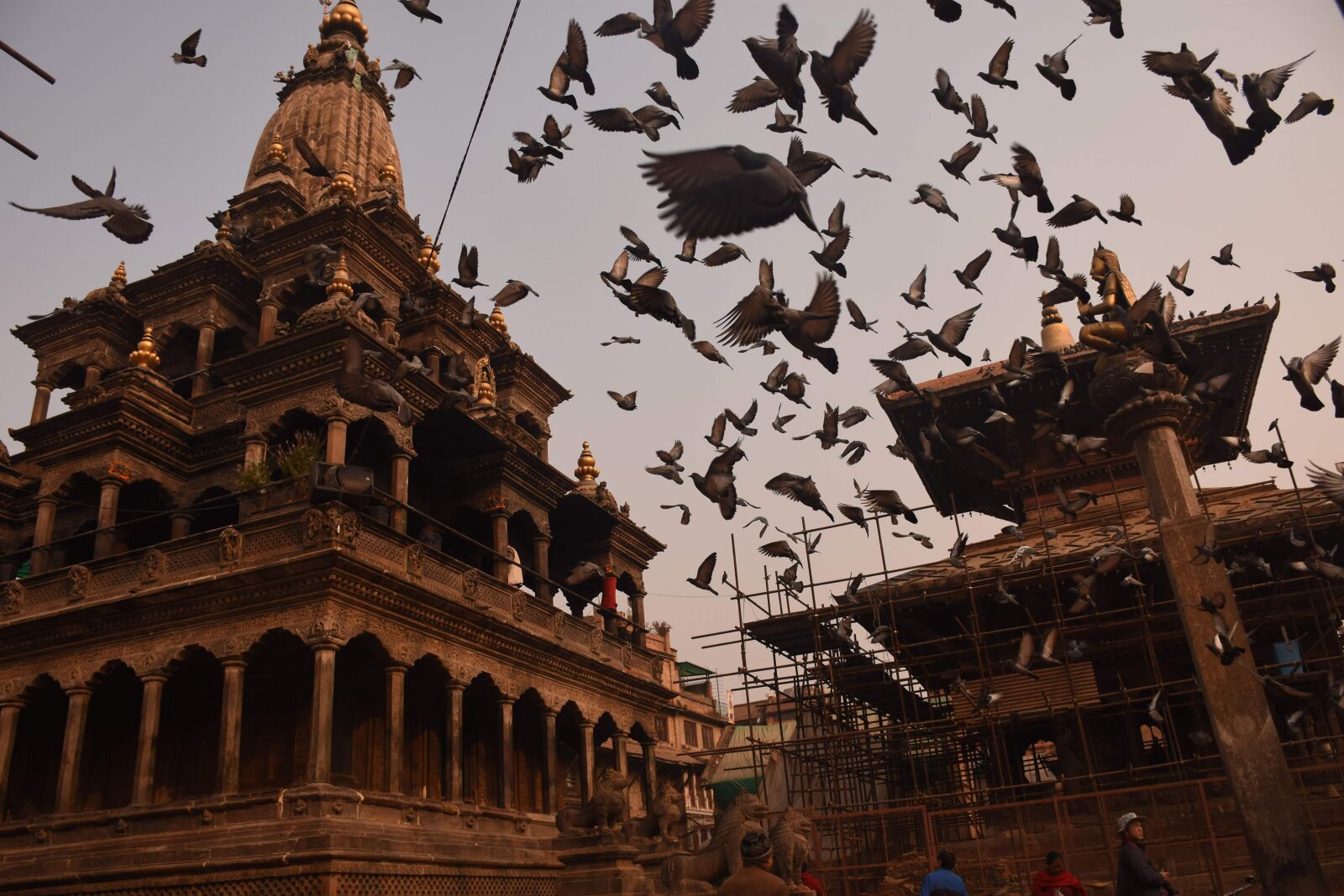 Nikon D7200 sample photo. Patan, krishna mandir, nepal photography