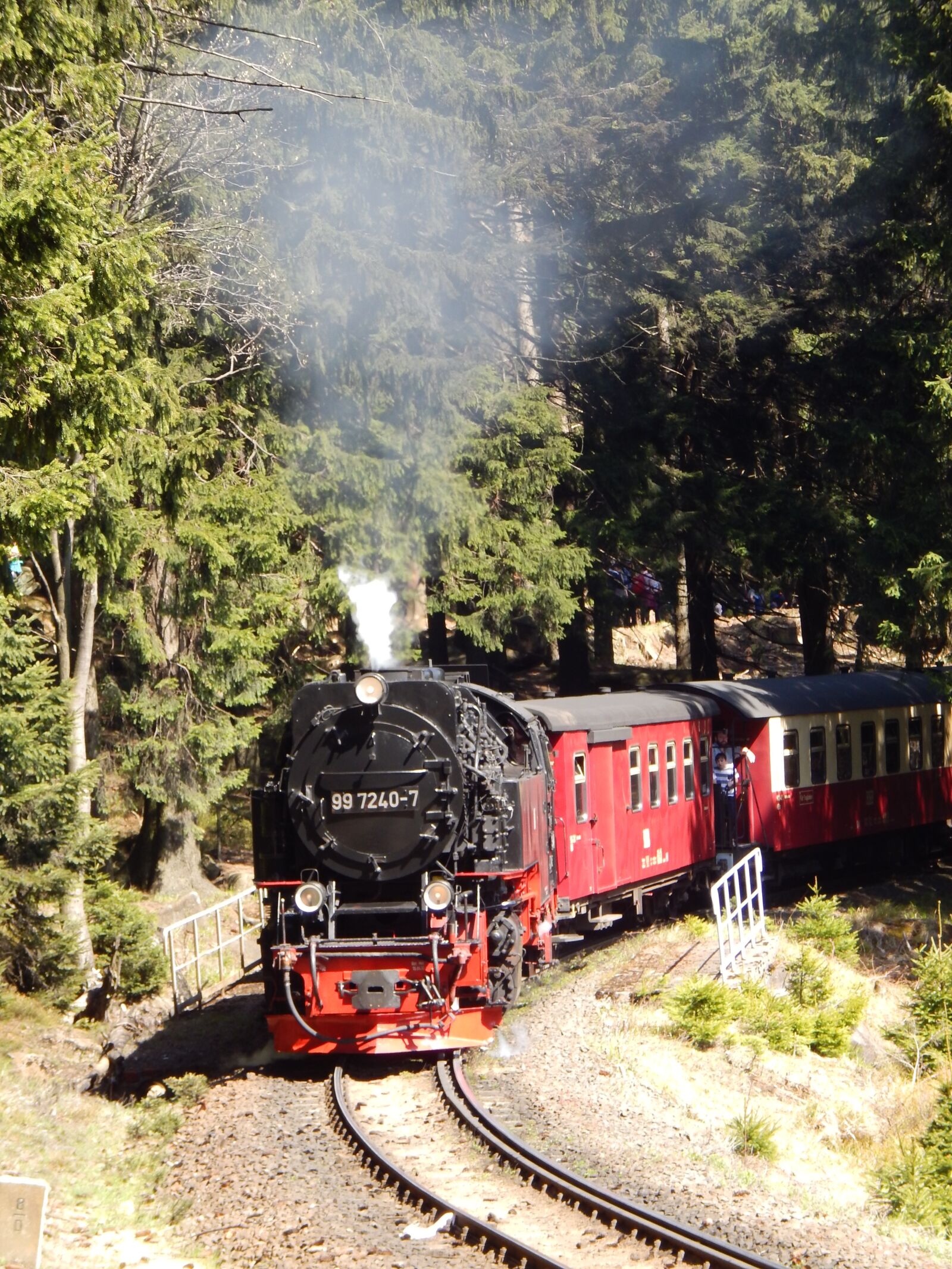 Nikon Coolpix L820 sample photo. Brocken railway, resin, steam photography