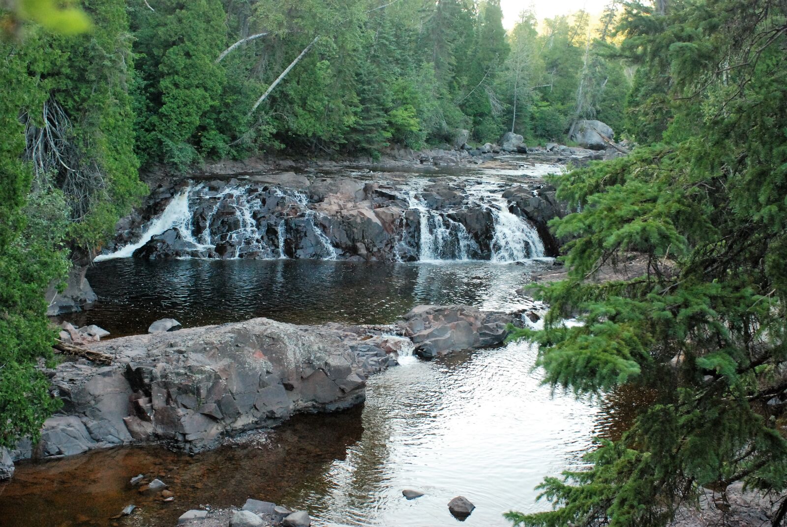 Nikon D80 sample photo. Waterfalls, stream, spring photography