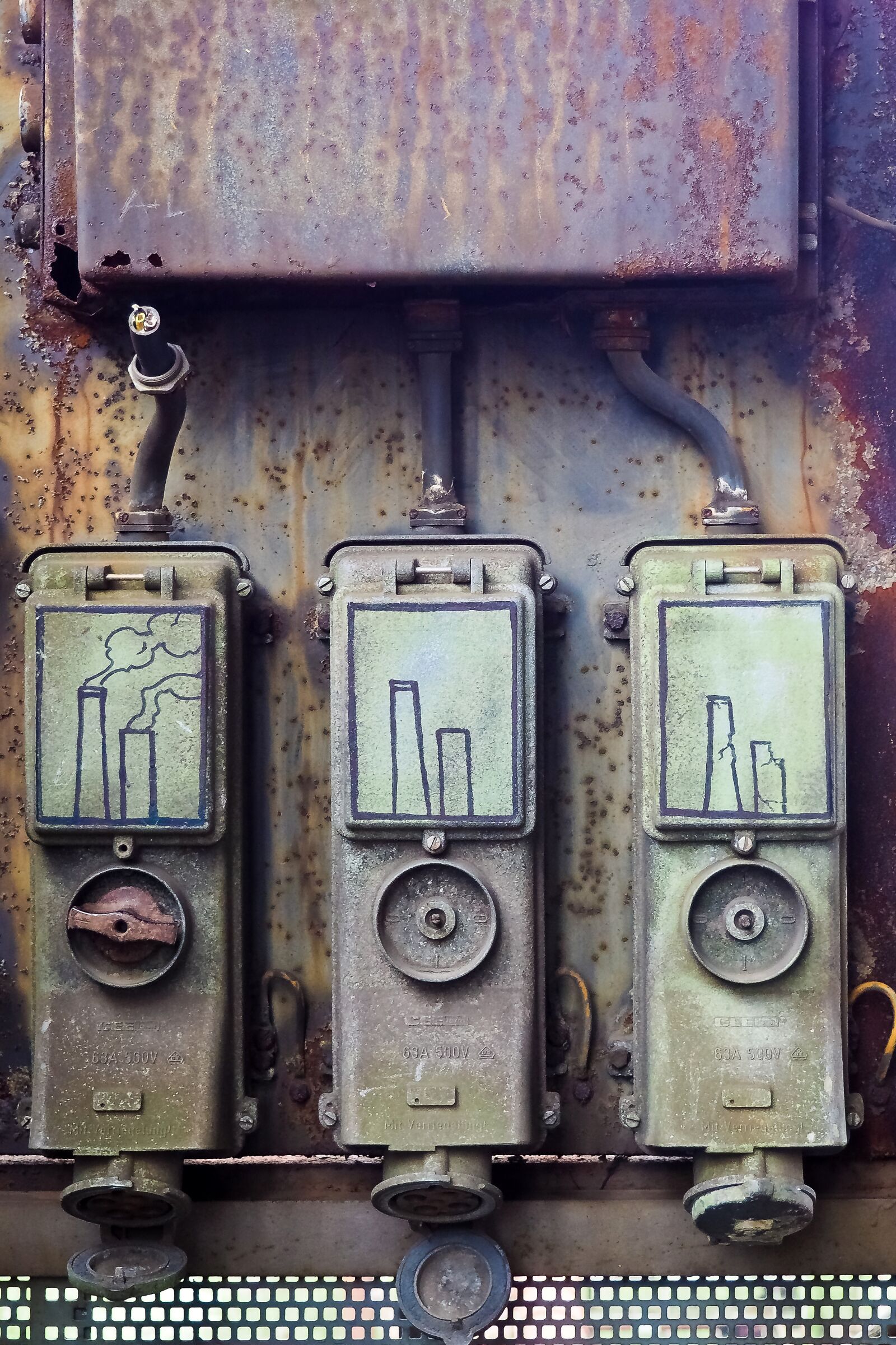 Olympus OM-D E-M10 sample photo. Steel mill, factory building photography