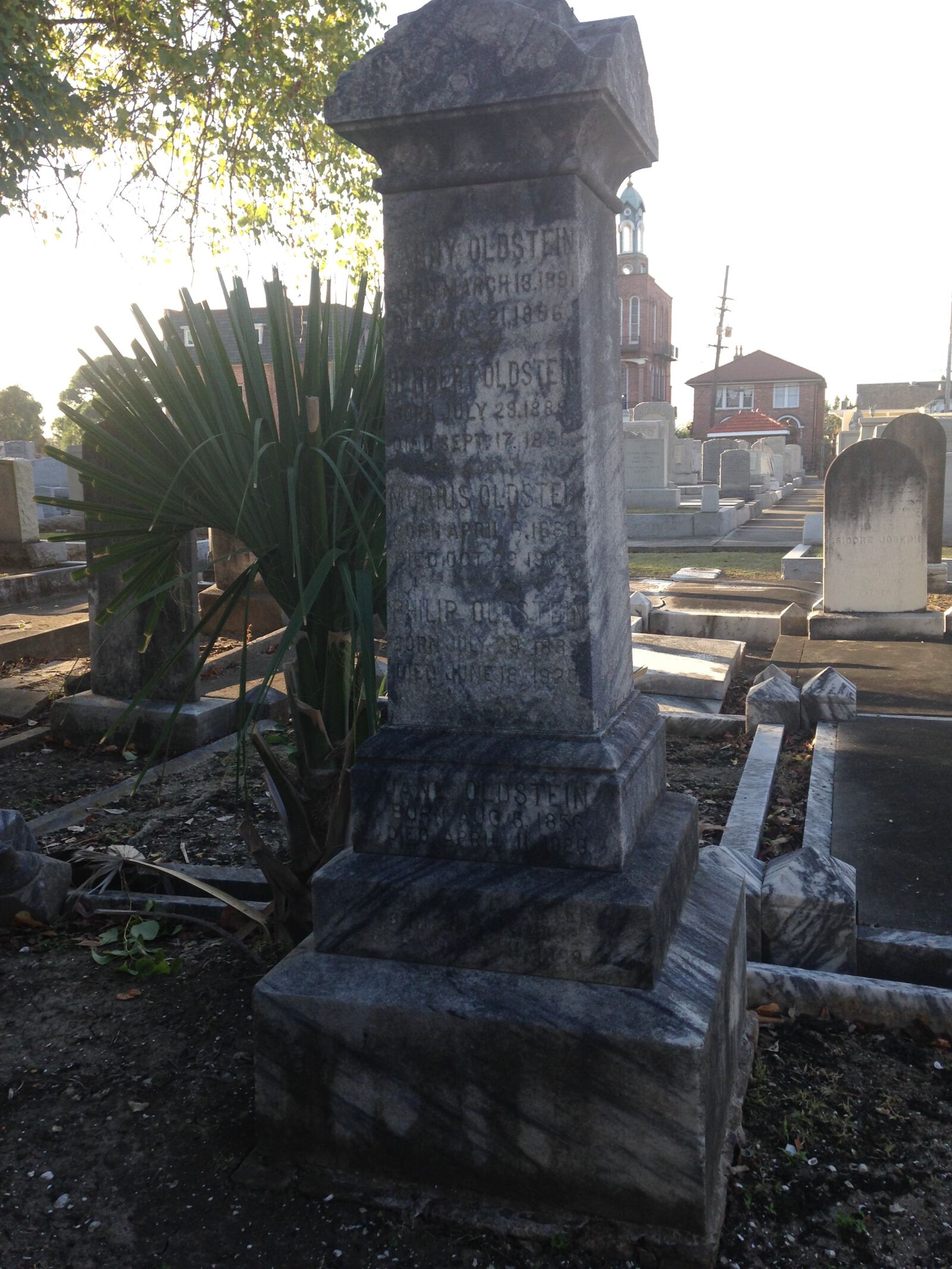 iPhone 5c back camera 4.12mm f/2.4 sample photo. Lousiana crypt, grave, tomb photography