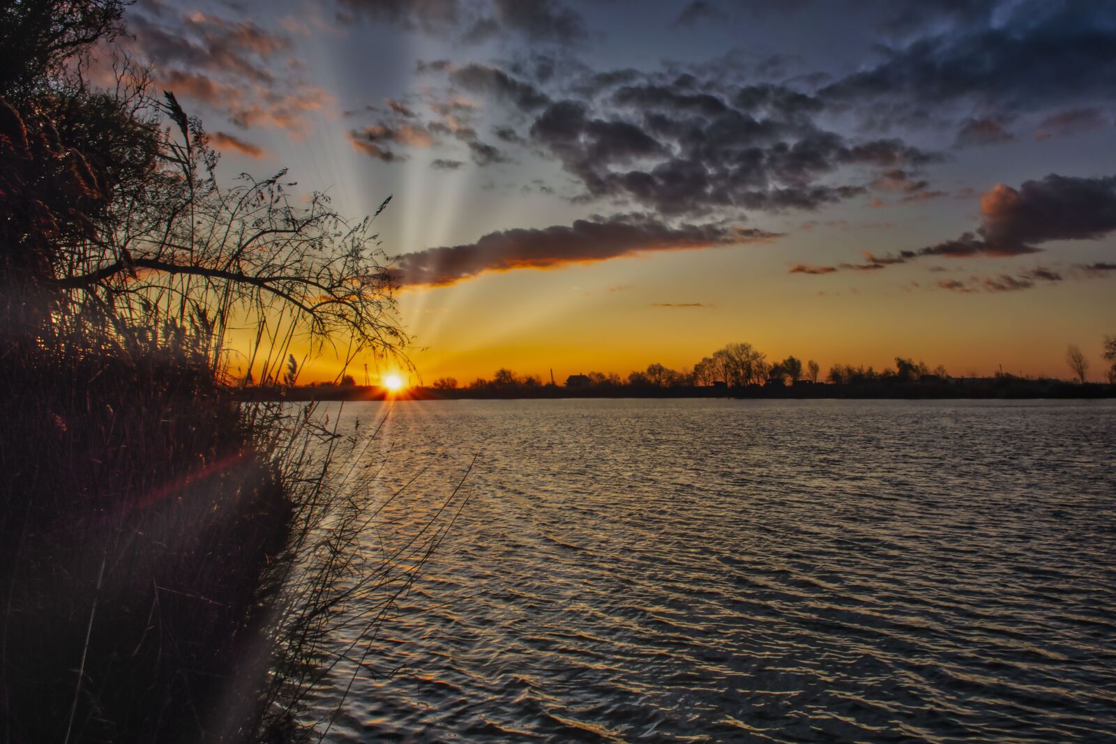 Nikon D5300 sample photo. Hungary, fish pond, sunset photography
