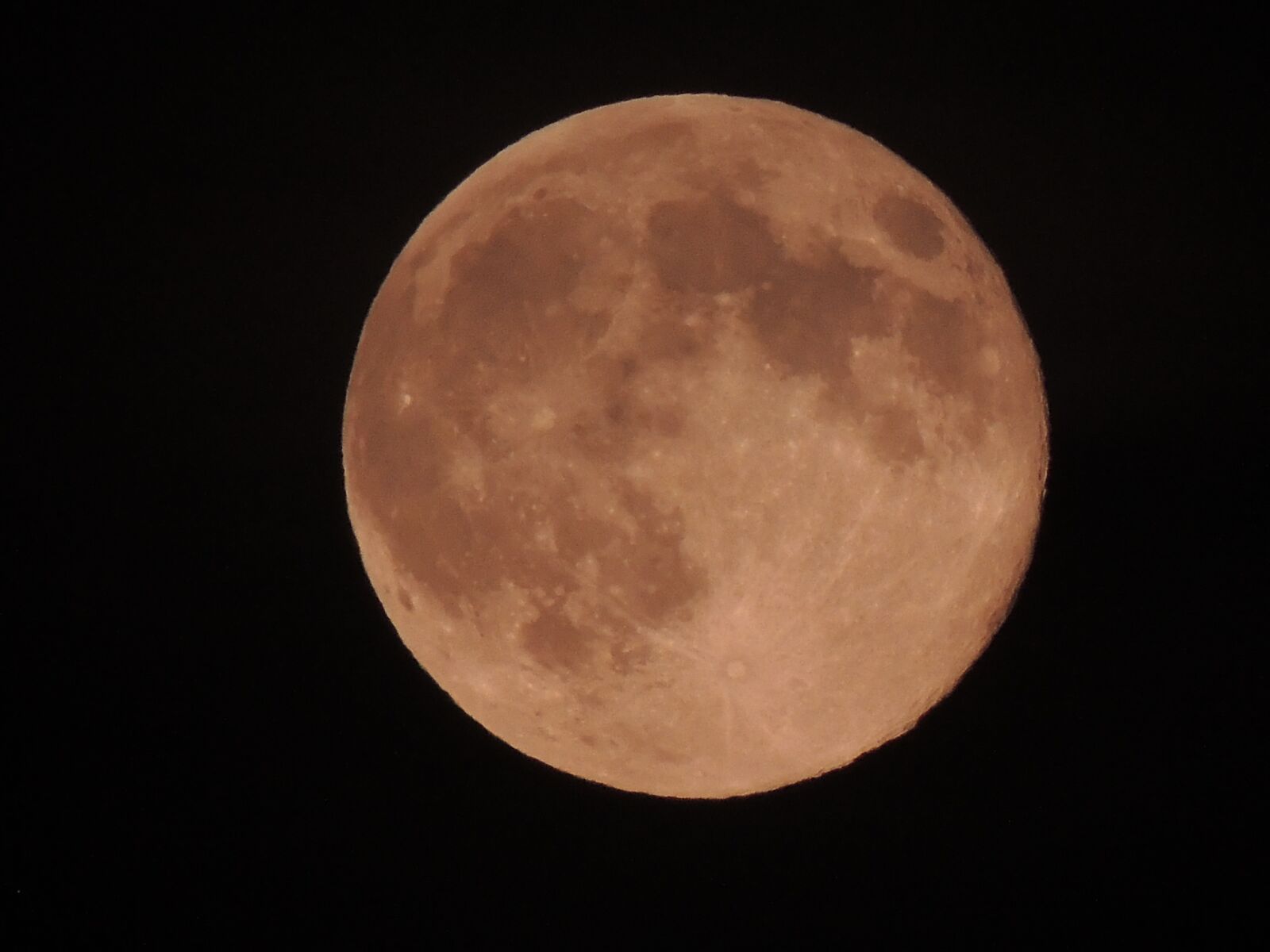 Nikon Coolpix P510 sample photo. Moon, full, space photography