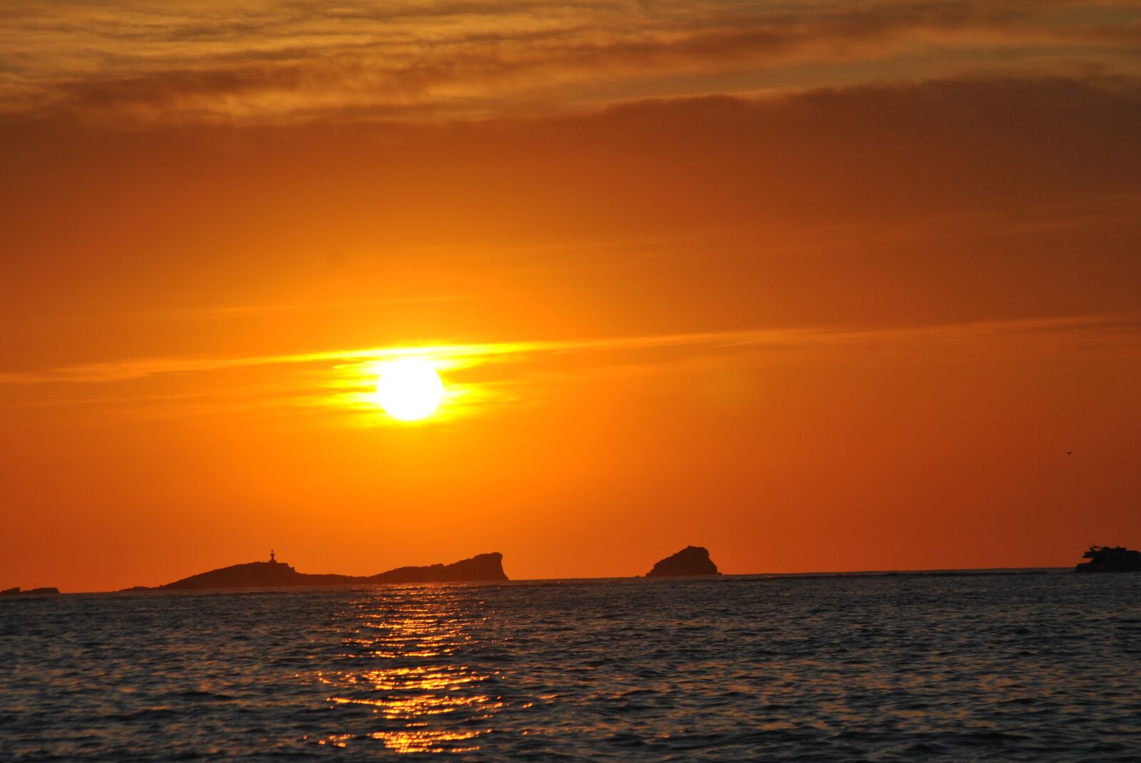 Nikon D3000 sample photo. Sunset, ibiza, sea photography