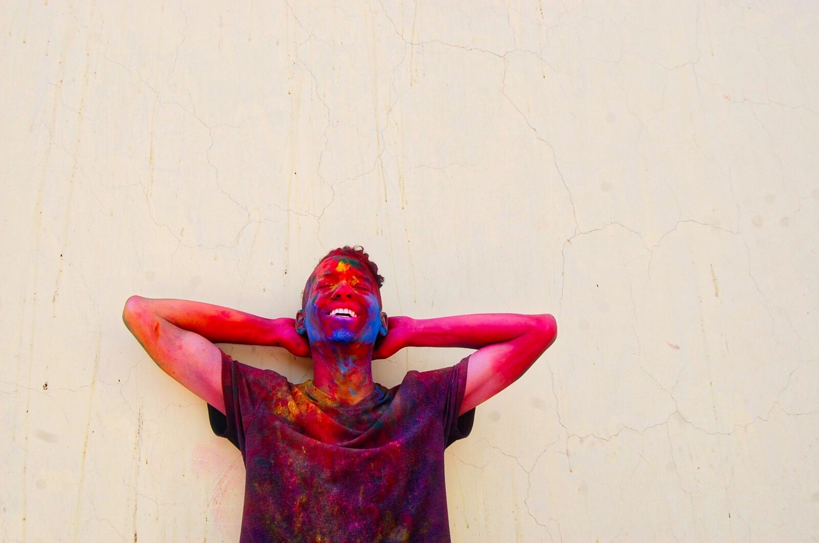 Nikon D40 sample photo. Holi, india, fun photography