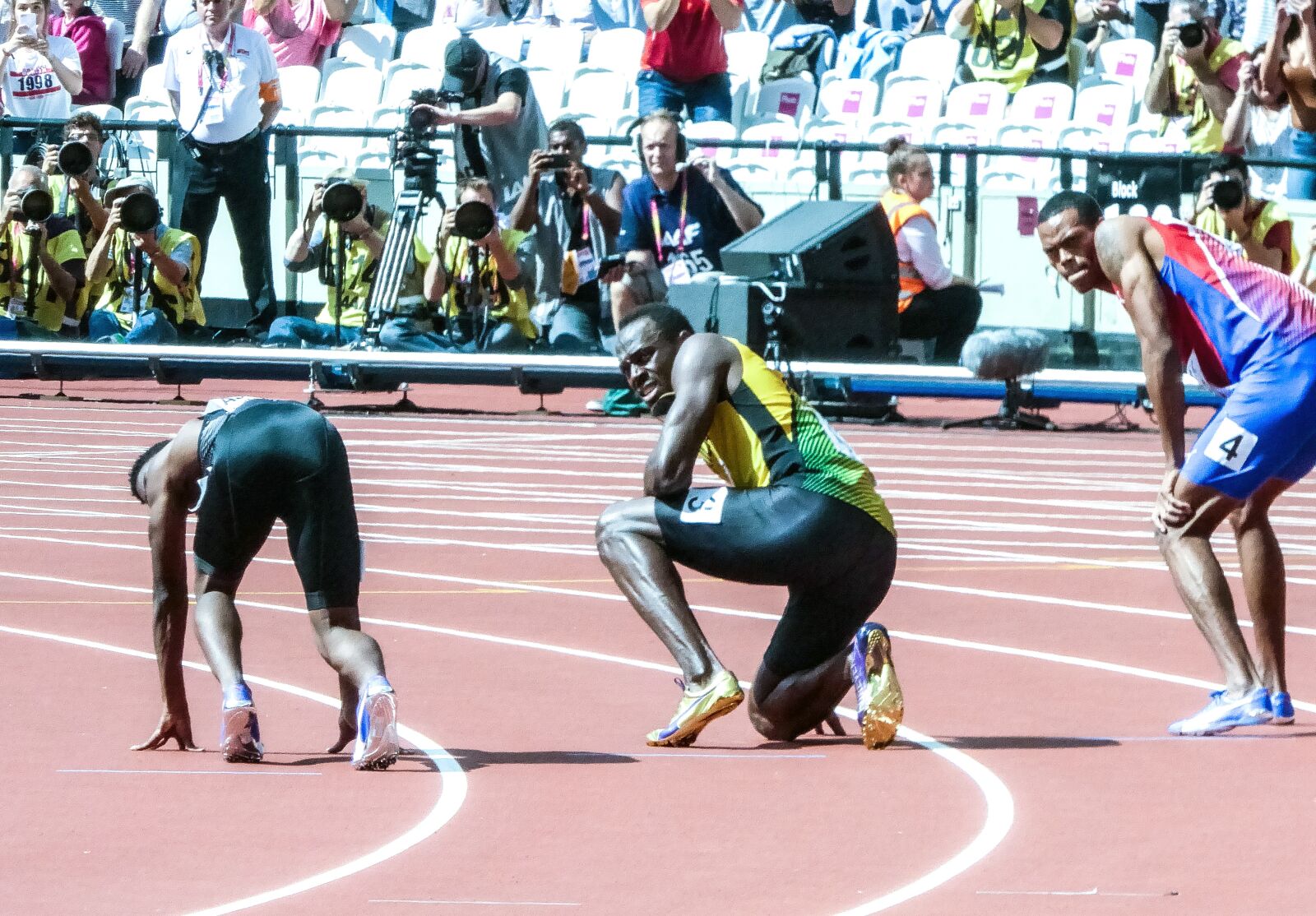 Panasonic Lumix DMC-ZS40 (Lumix DMC-TZ60) sample photo. Usain bolt, sprint, race photography