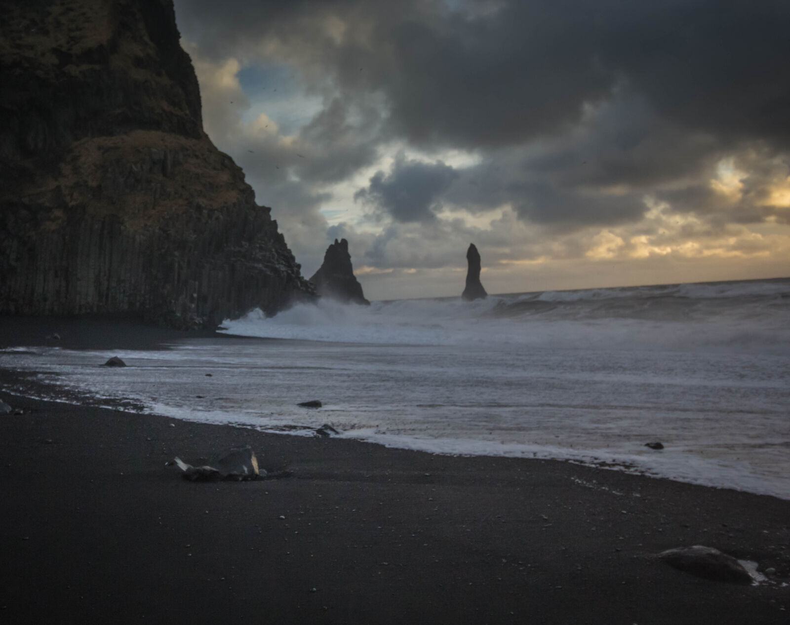 Canon EOS 60D sample photo. Beach, blacksand, iceland, ocean photography
