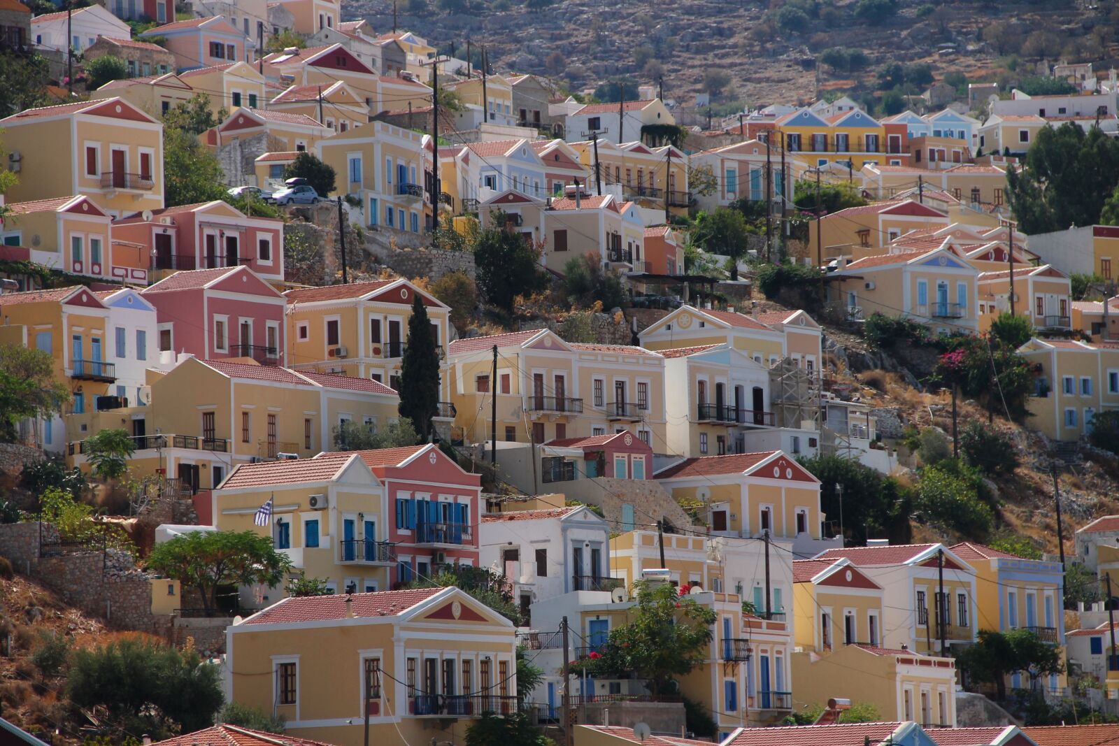 Canon EOS 1100D (EOS Rebel T3 / EOS Kiss X50) sample photo. Symi, greece, city photography