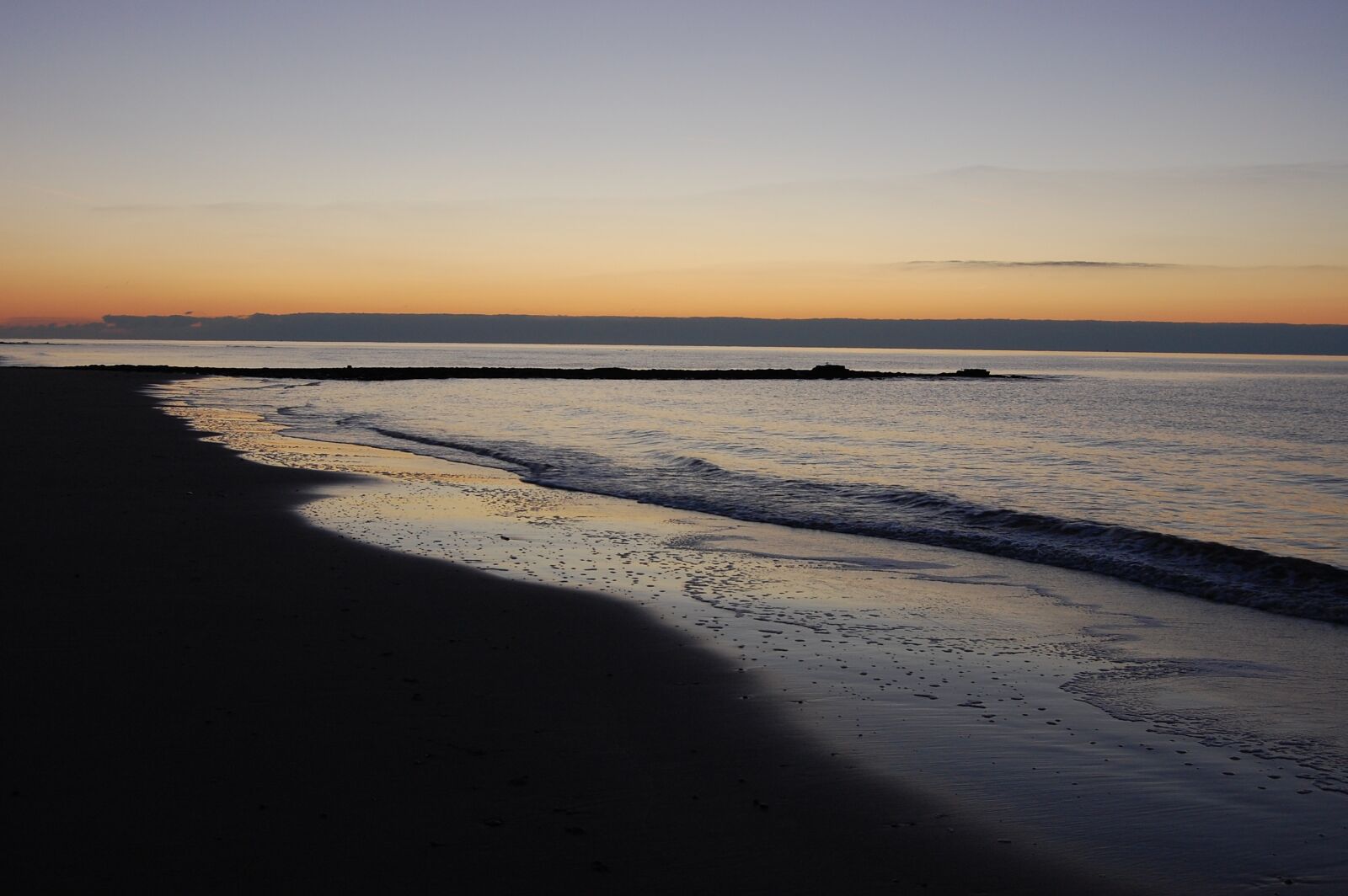 Nikon D40 sample photo. Beach, sunset, sea photography