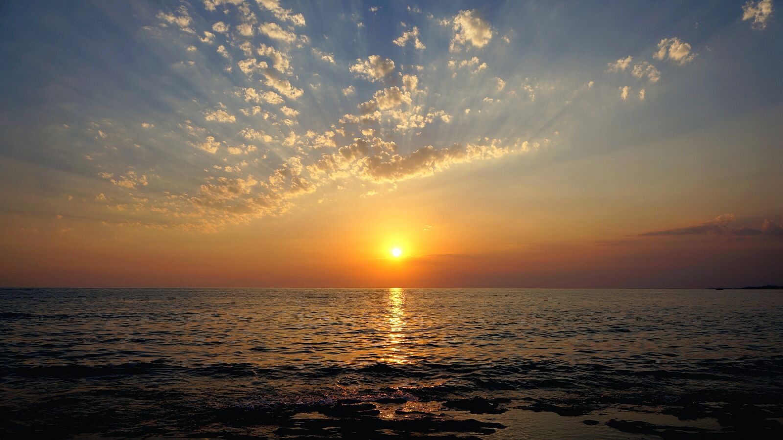 Sony Alpha NEX-5N sample photo. Sunset, sea, sun photography