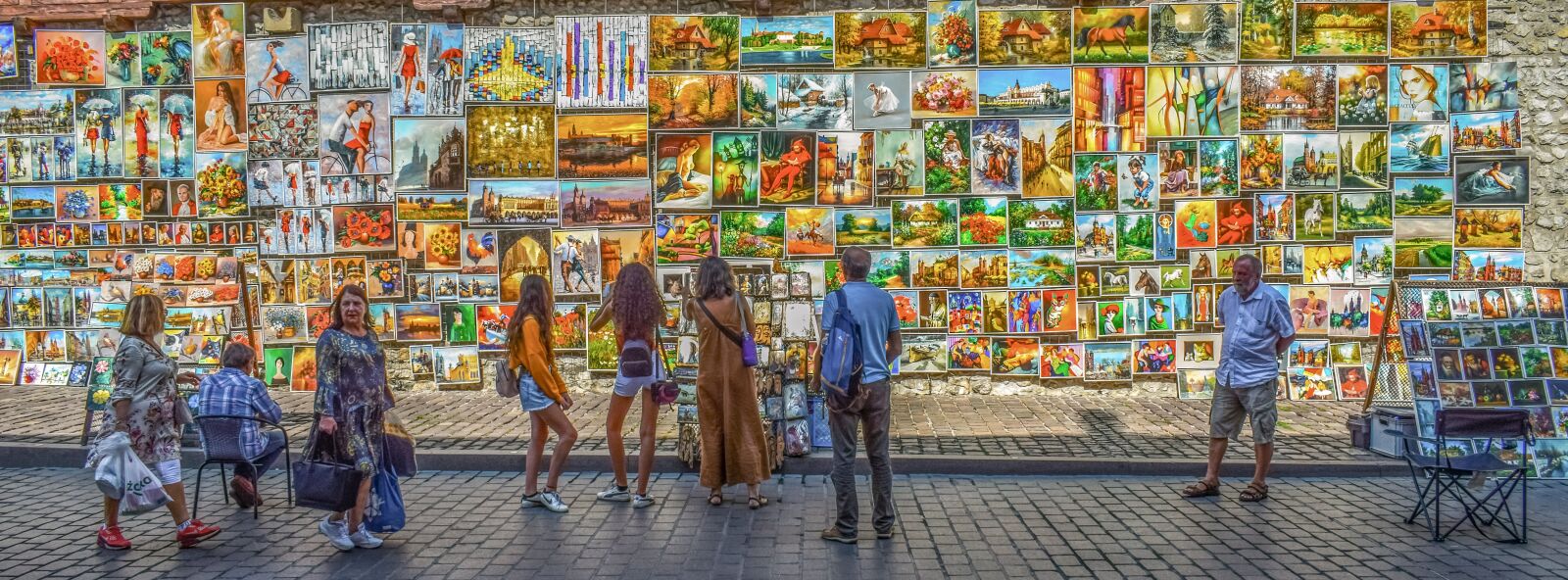 Nikon D3300 sample photo. Street, paintings, wall photography