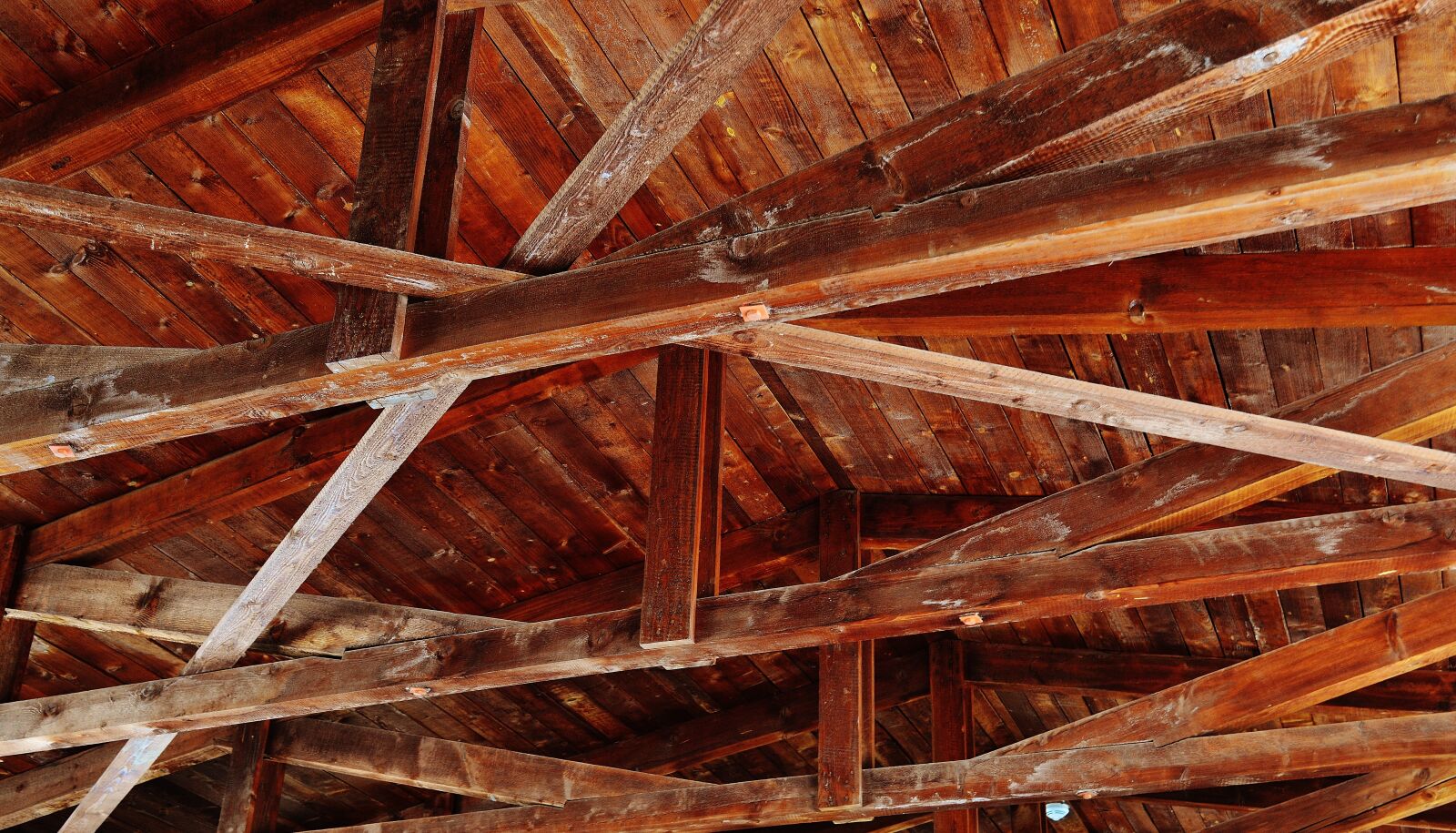 Nikon D3200 sample photo. Ceiling construction, wood, blanket photography