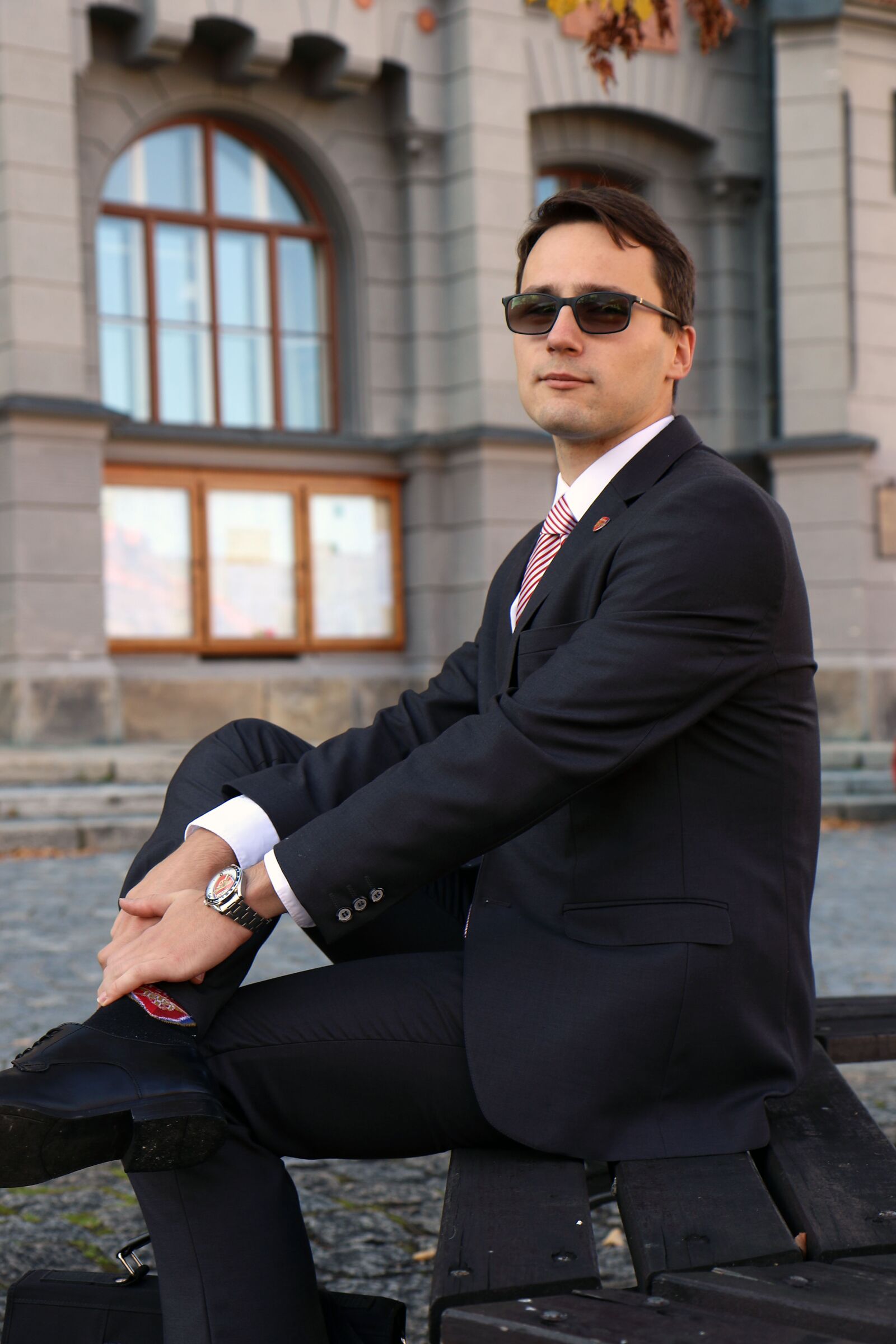 Canon EOS 7D Mark II sample photo. Biznissman, glasses, man photography