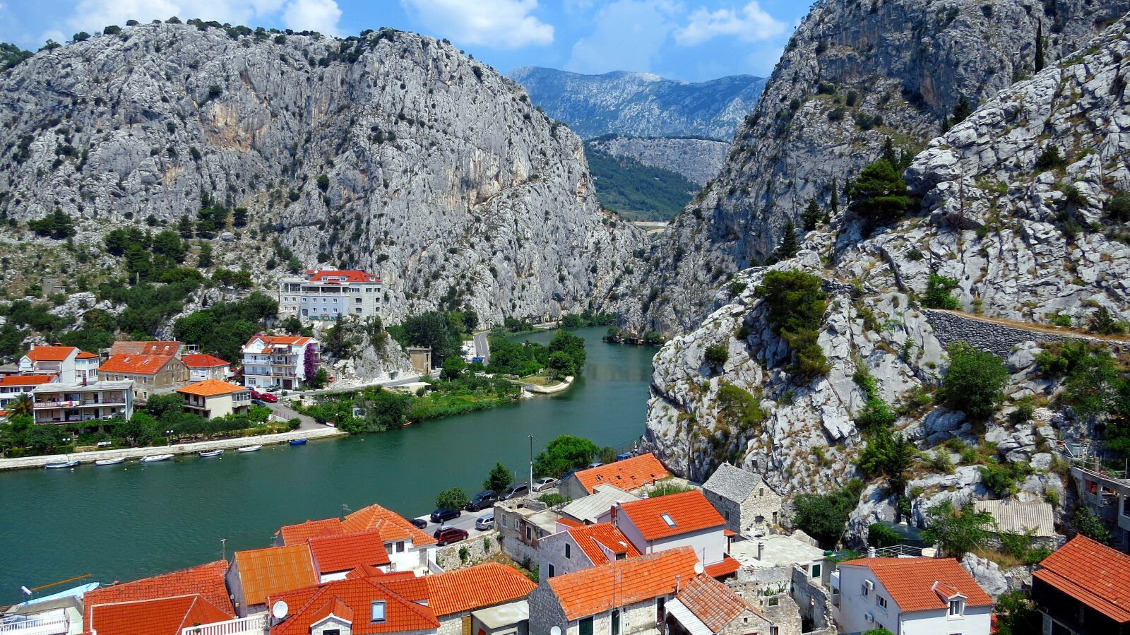 Canon PowerShot SX50 HS sample photo. Mountains, river, cetina river photography